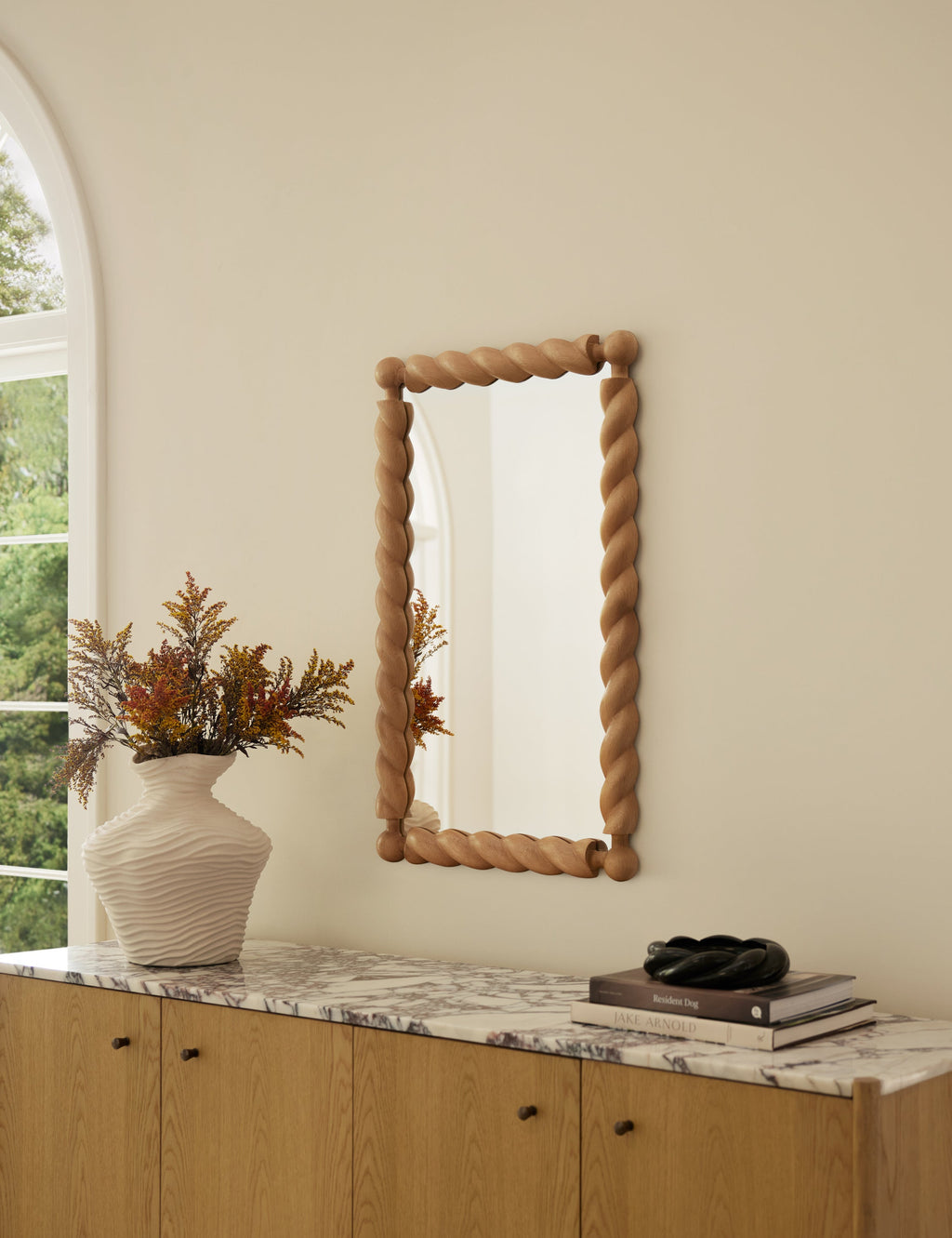 Lulu and Georgia - Braided Mirror by Sarah Sherman Samuel