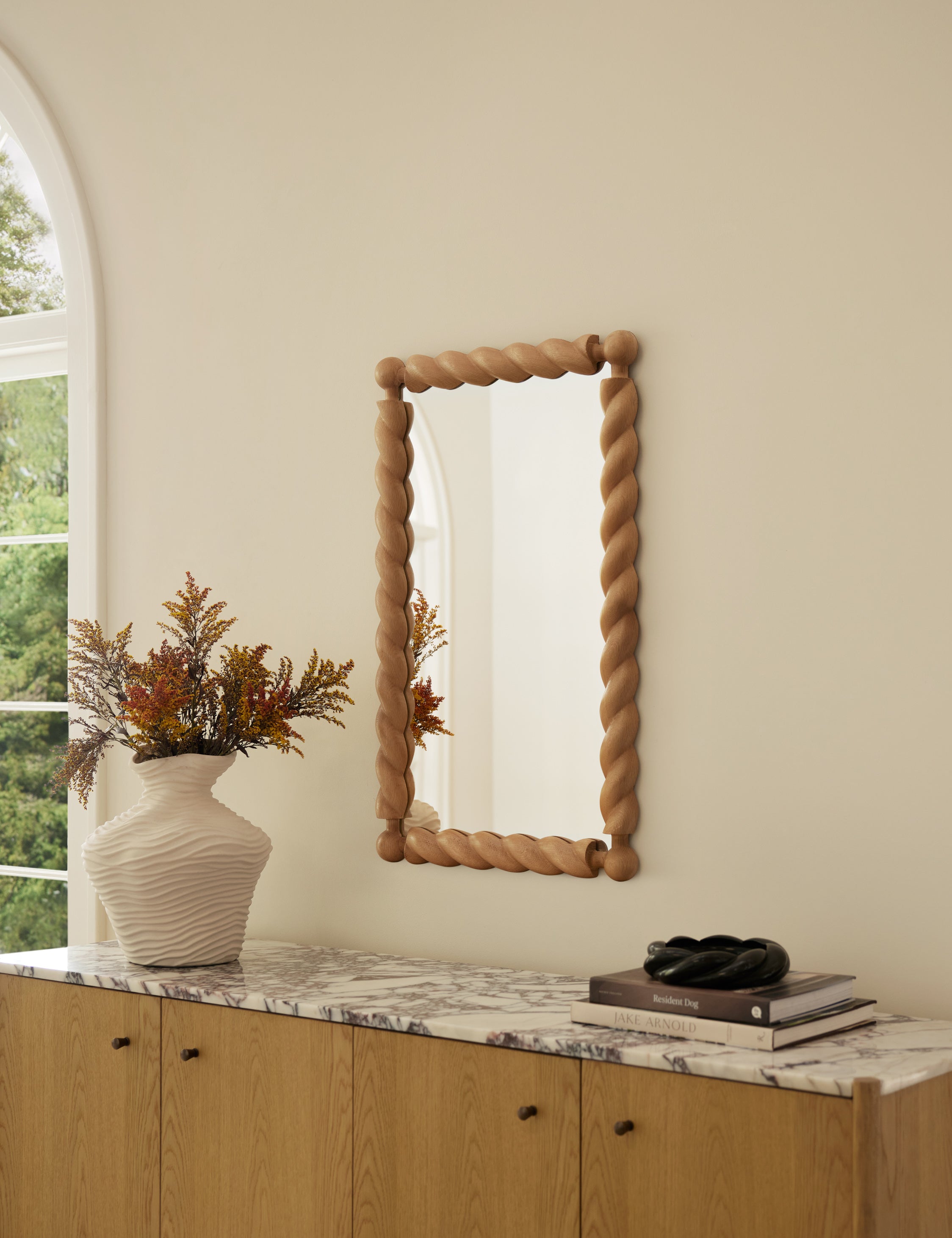 Lulu and Georgia - Braided Mirror by Sarah Sherman Samuel