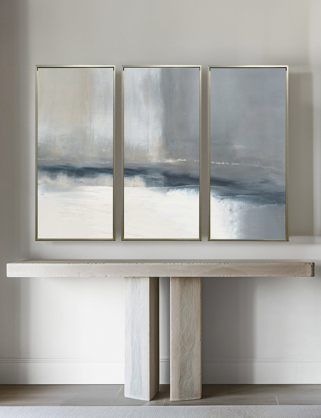 Lulu and Georgia - The Strand No. 5 Triptych Wall Art (Set of 3) by Carol Benson - Cobb