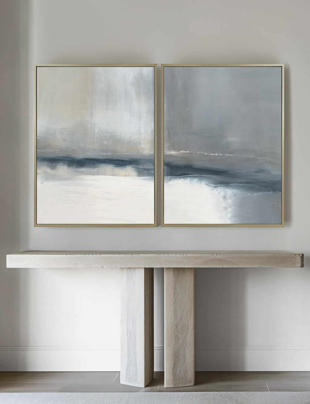 Lulu and Georgia - The Strand No. 5 Diptych Wall Art (Set of 2) by Carol Benson - Cobb