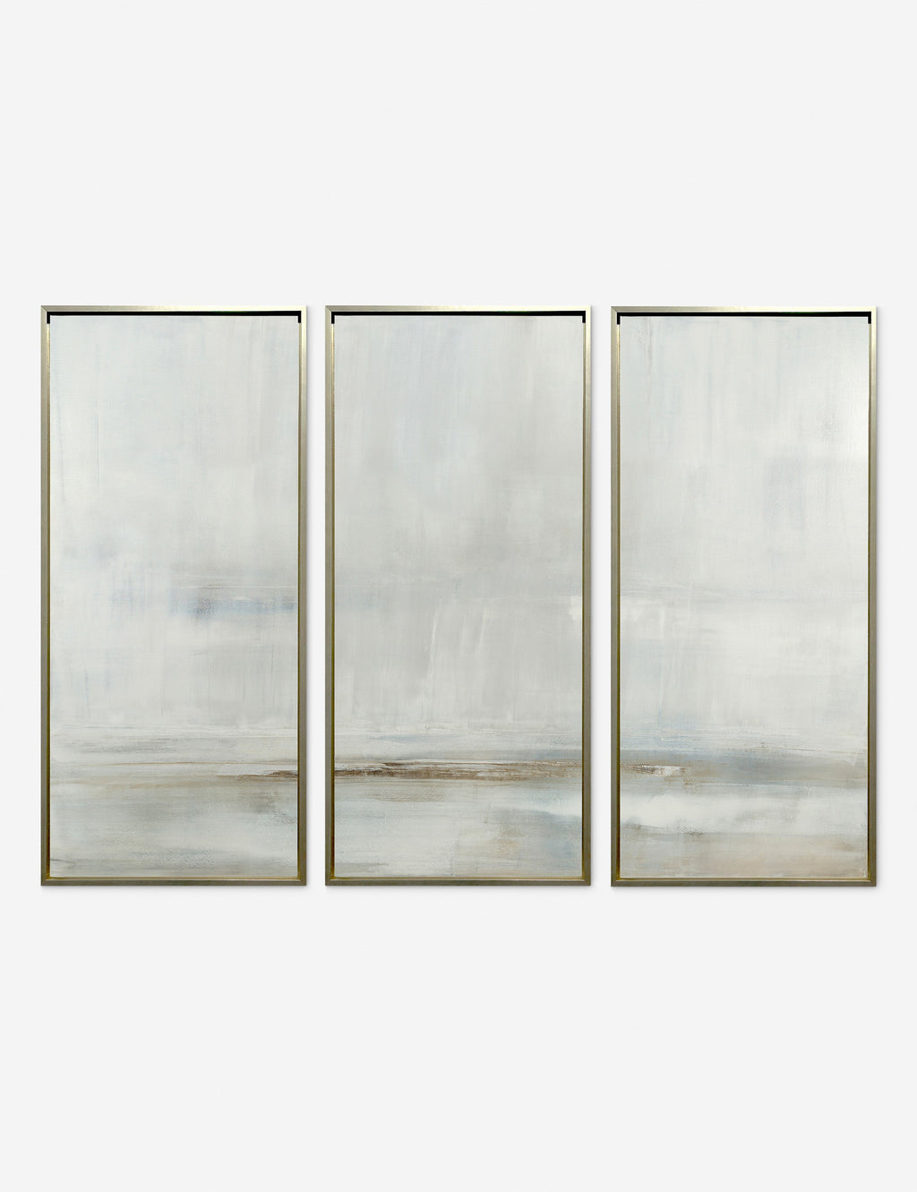 Lulu and Georgia - After The Storm Triptych Wall Art by Carol Benson-Cobb