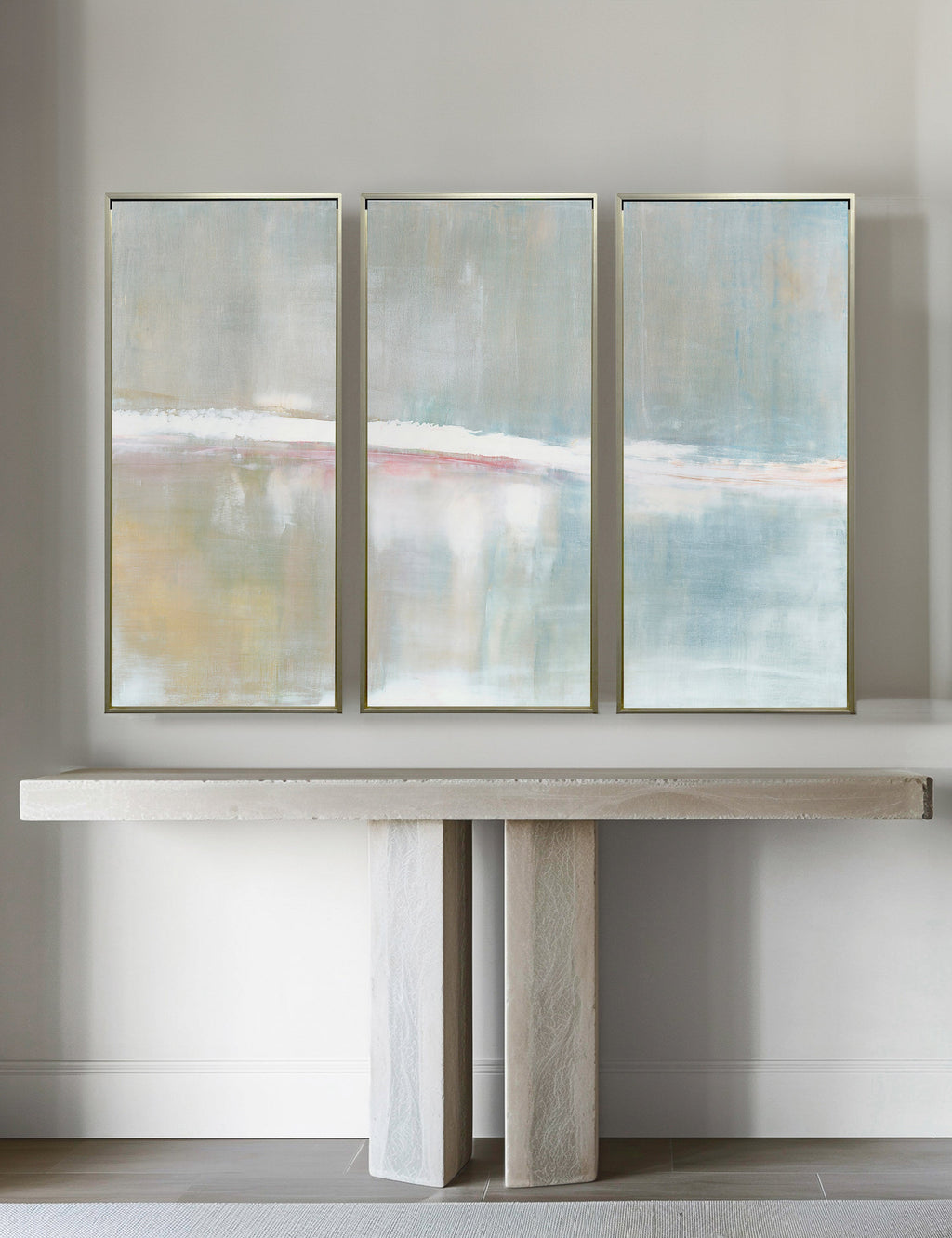 Lulu and Georgia - Refuge Triptych Wall Art (Set of 3) by Carol Benson - Cobb