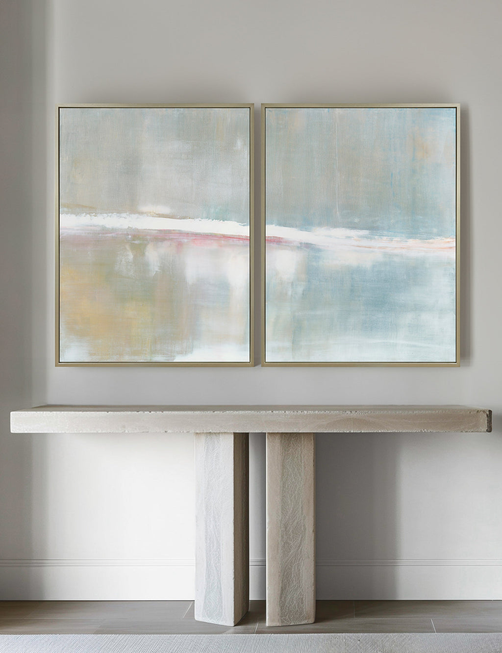 Lulu and Georgia - Refuge Diptych Wall Art (Set of 2) by Carol Benson - Cobb