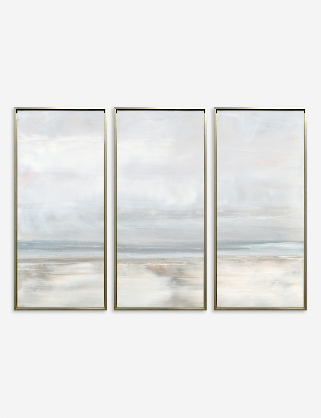 Lulu and Georgia - Simpatico Triptych Wall Art (Set of 3) by Carol Benson - Cobb