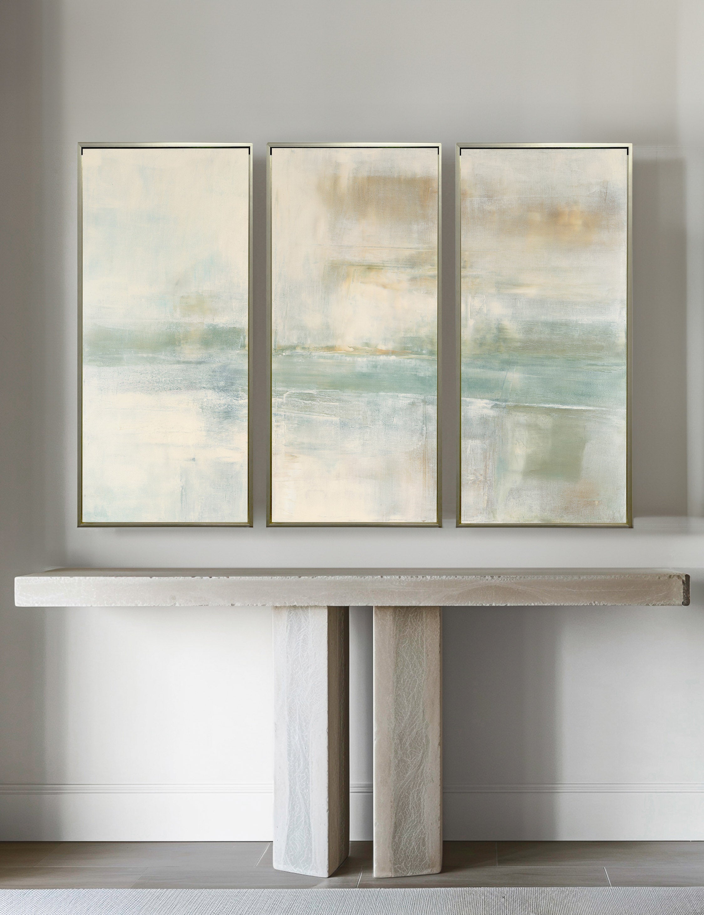 Lulu and Georgia - Tahoe Triptych Wall Art (Set of 3) by Carol Benson - Cobb