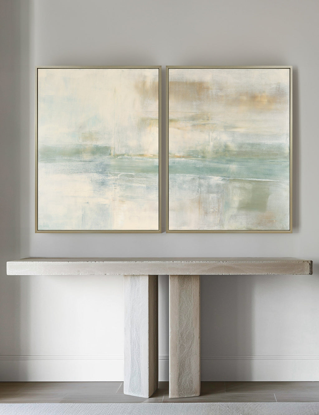 Lulu and Georgia - Tahoe Diptych Wall Art (Set of 2) by Carol Benson - Cobb