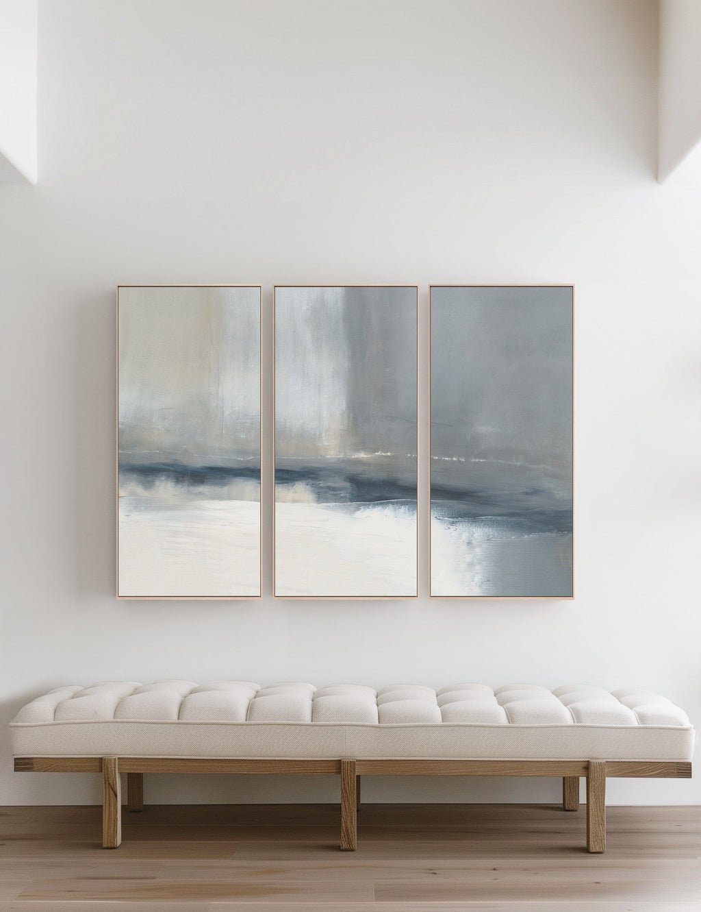 Lulu and Georgia - The Strand No. 5 Triptych Wall Art (Set of 3) by Carol Benson - Cobb