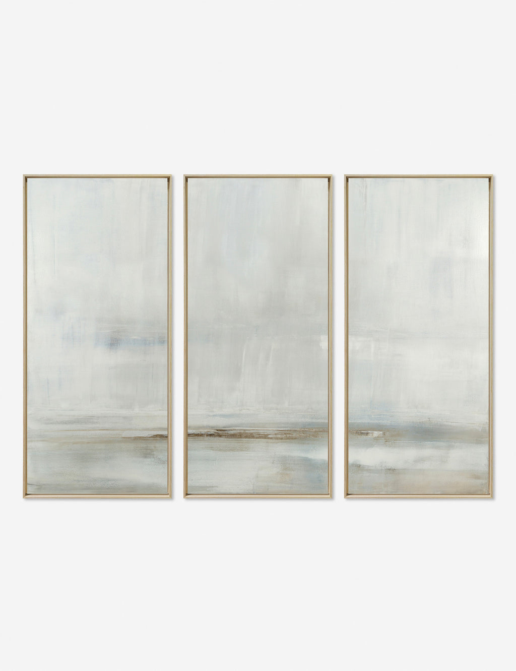 Lulu and Georgia - After The Storm Triptych Wall Art by Carol Benson-Cobb