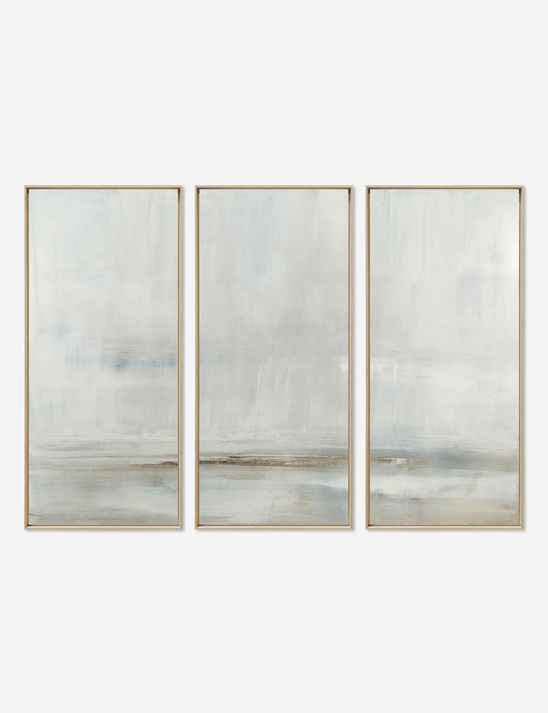 Lulu and Georgia - After The Storm Triptych Wall Art by Carol Benson-Cobb