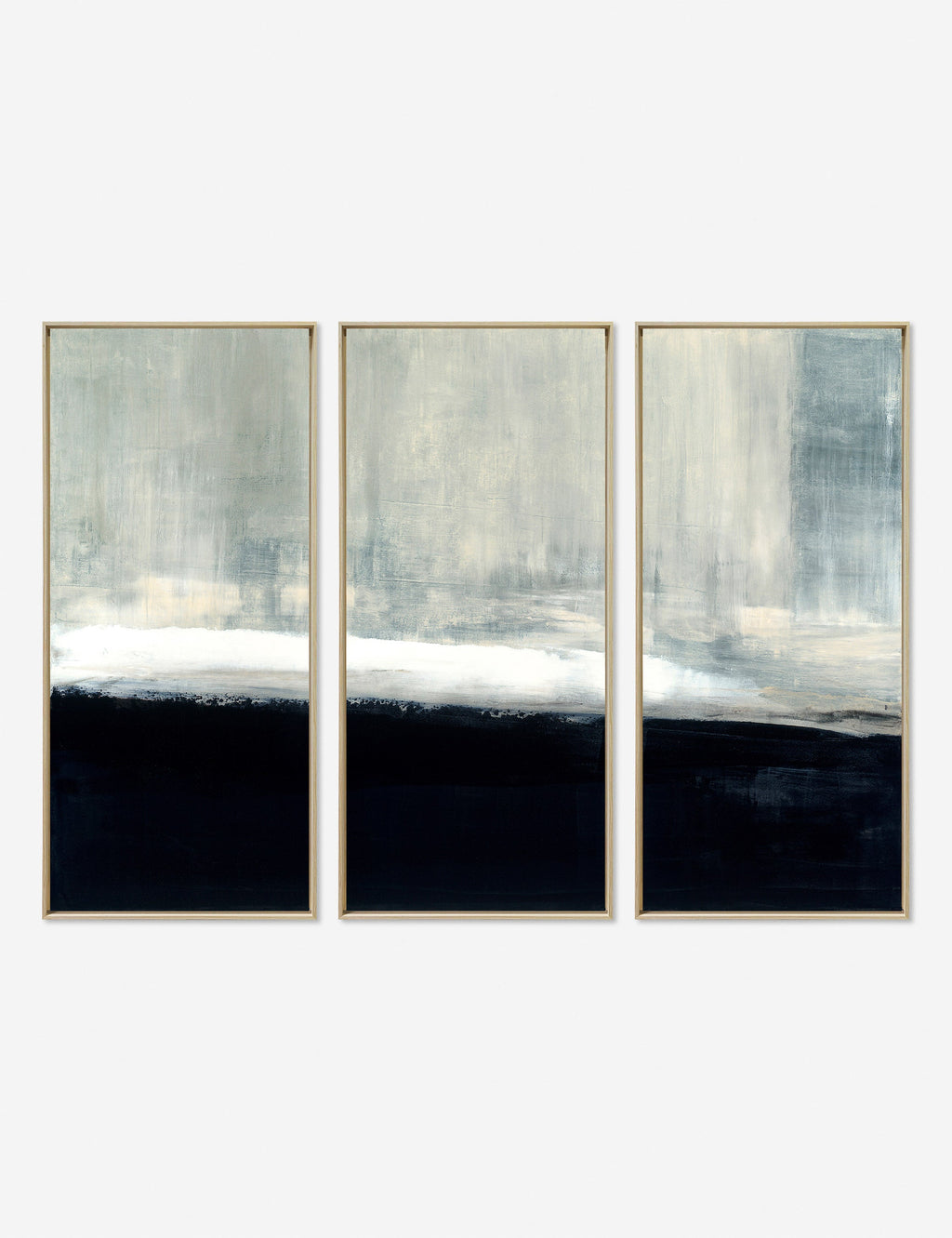 Lulu and Georgia - Driven Triptych Wall Art (Set of 3) by Carol Benson - Cobb