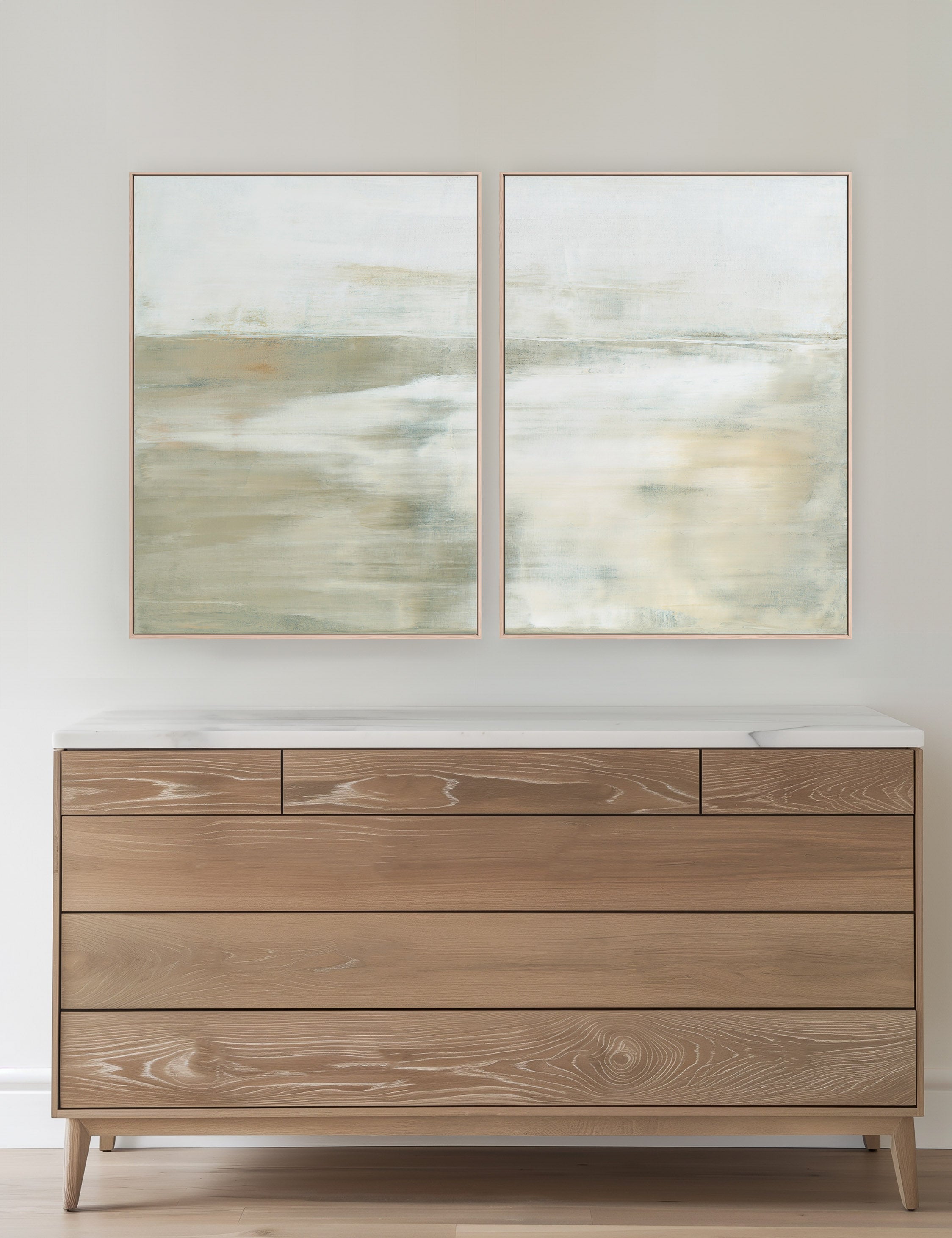 Lulu and Georgia - The Highlands Diptych Wall Art (Set of 2) by Carol Benson - Cobb