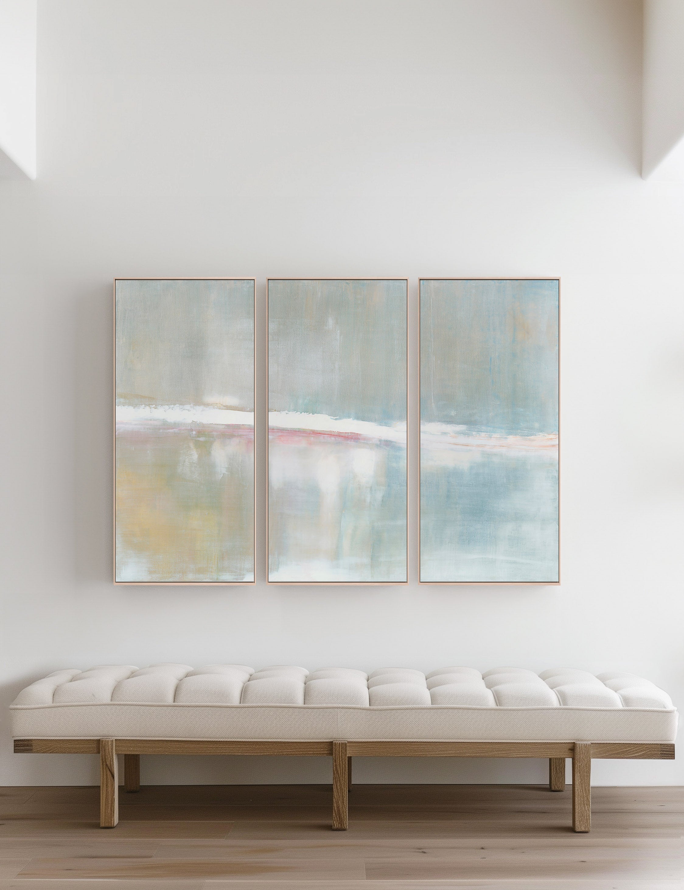 Lulu and Georgia - Refuge Triptych Wall Art (Set of 3) by Carol Benson - Cobb