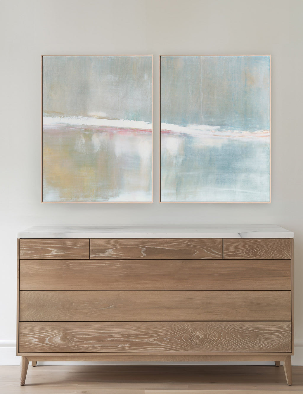 Lulu and Georgia - Refuge Diptych Wall Art (Set of 2) by Carol Benson - Cobb