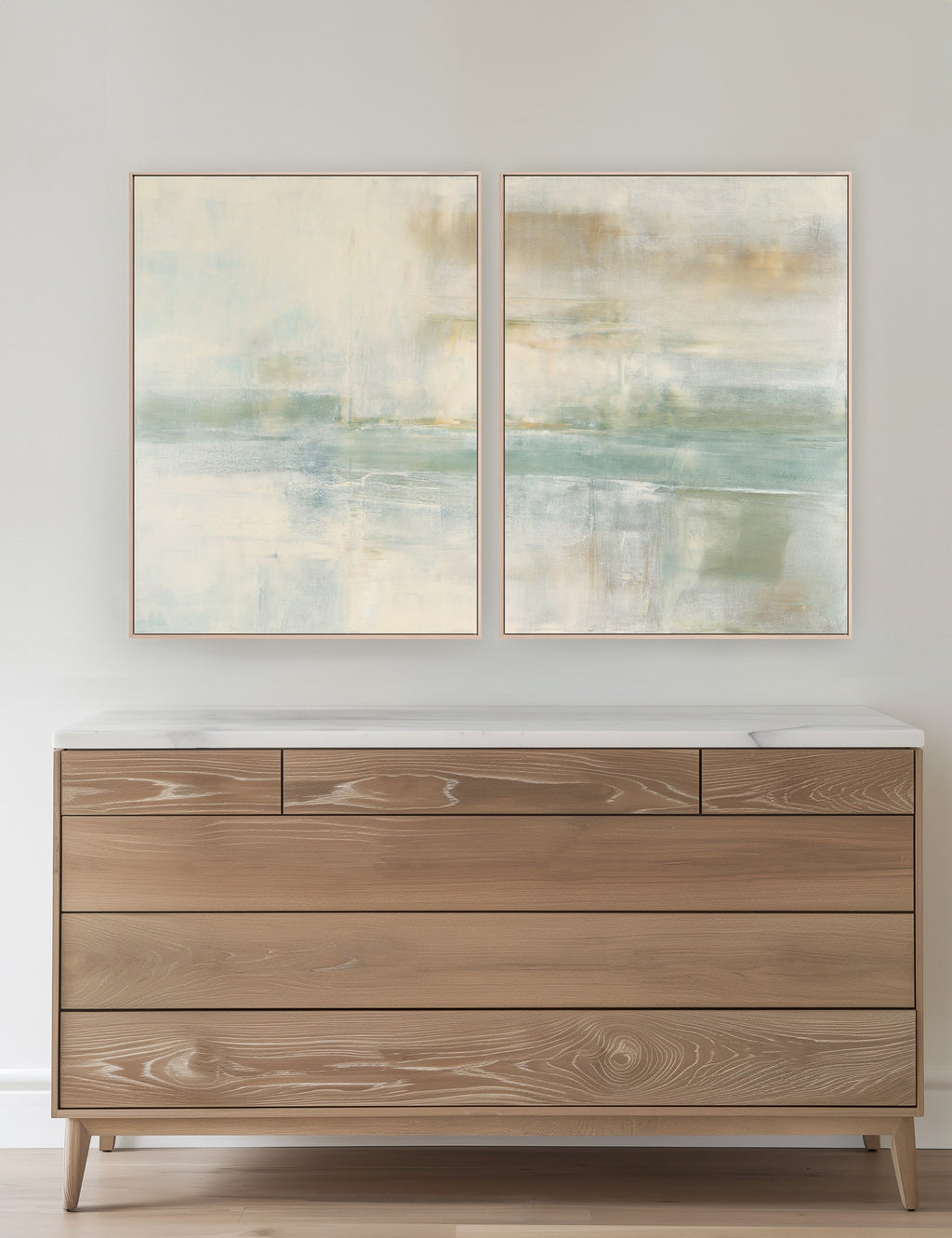 Lulu and Georgia - Tahoe Diptych Wall Art (Set of 2) by Carol Benson - Cobb