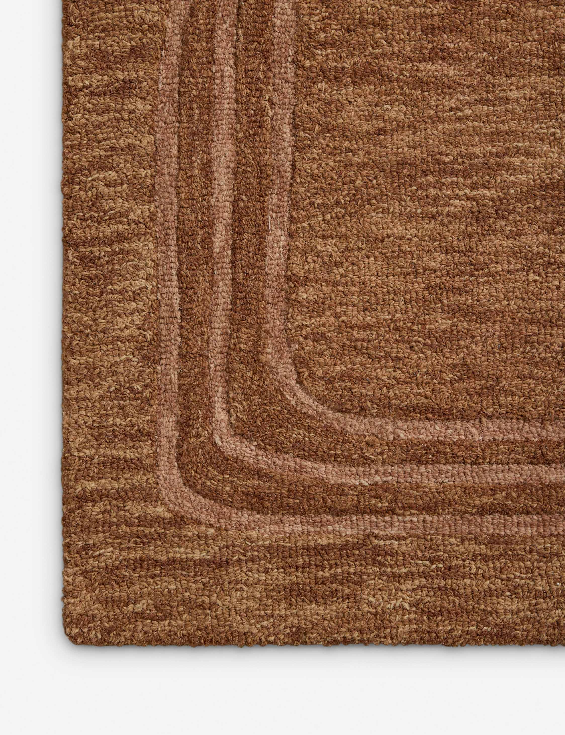 Lulu and Georgia - Craven II Hand - Tufted Wool Rug by Leanne Ford x Loloi