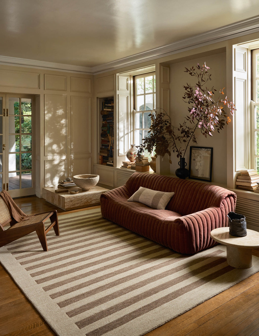 Lulu and Georgia - Craven V Hand - Tufted Wool Rug by Leanne Ford x Loloi