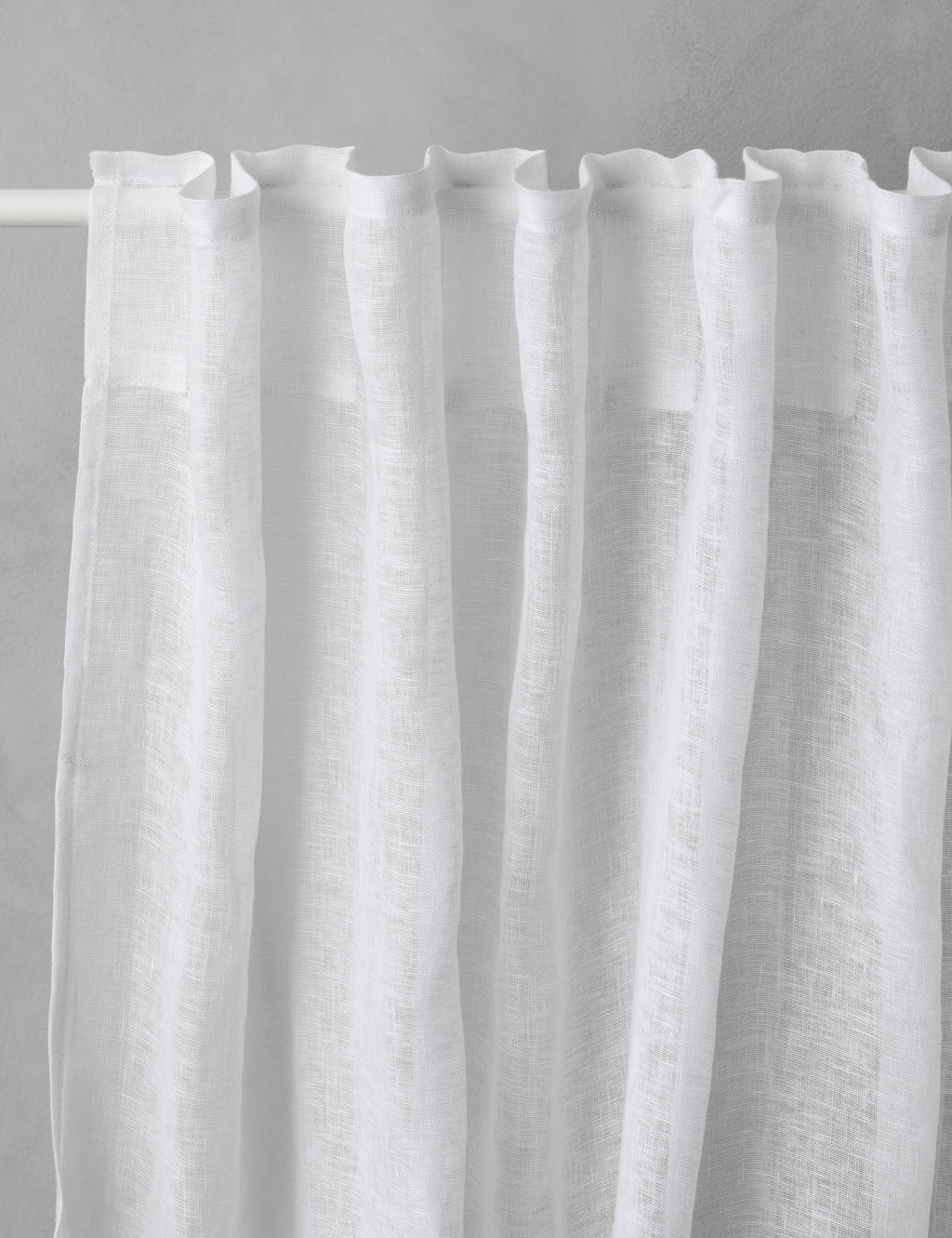 Lulu and Georgia - European Flax Linen® Curtain Panel by Cultiver