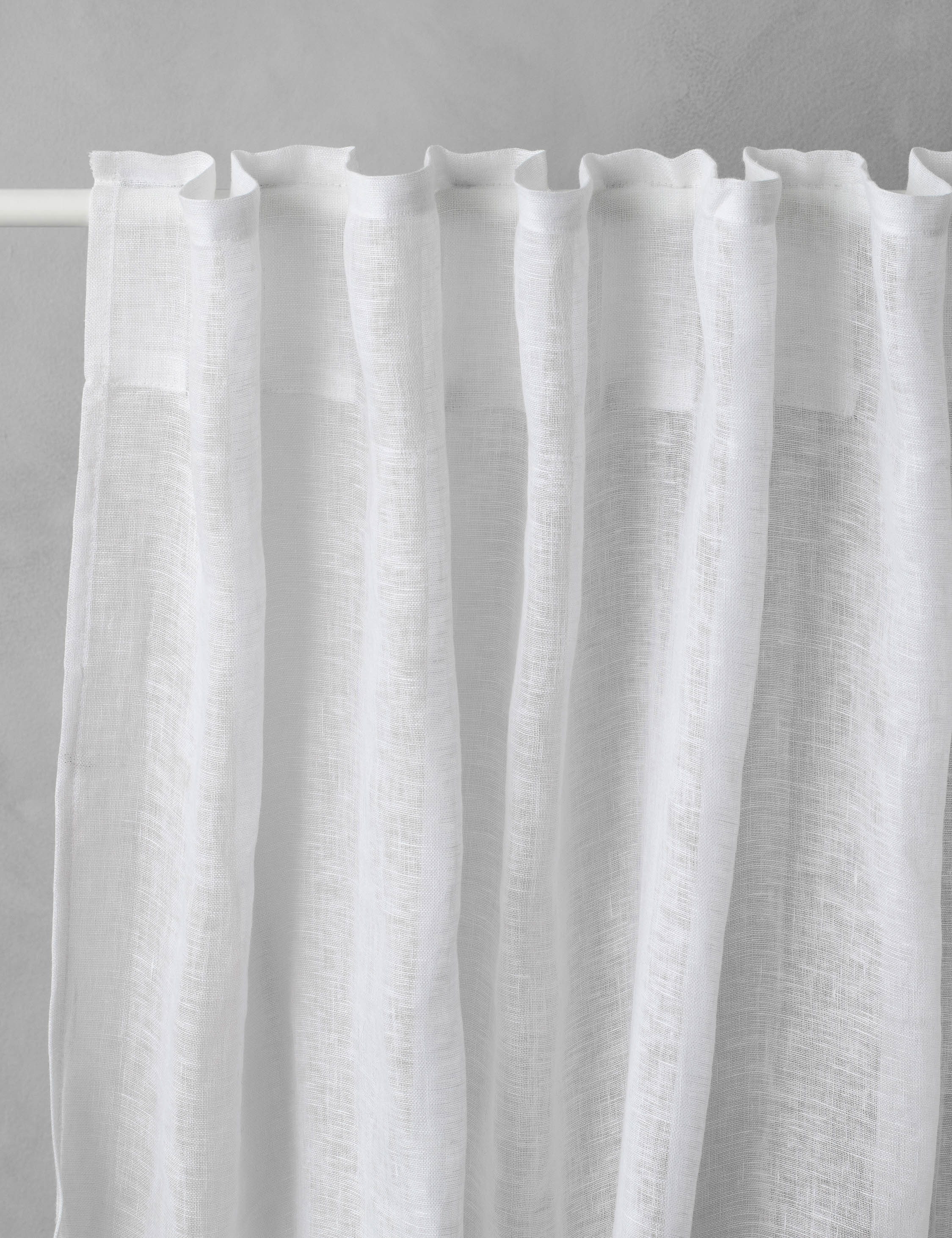 Lulu and Georgia - European Flax Linen® Curtain Panel by Cultiver