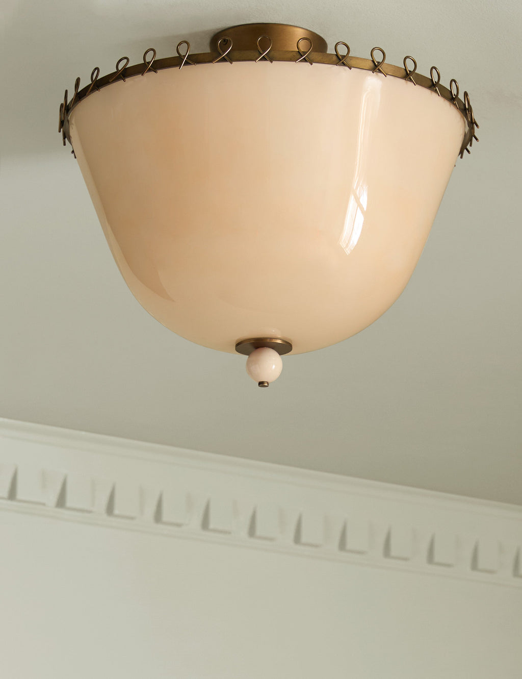 Lulu and Georgia - Camberry Flush Mount Light by Huey Lightshop