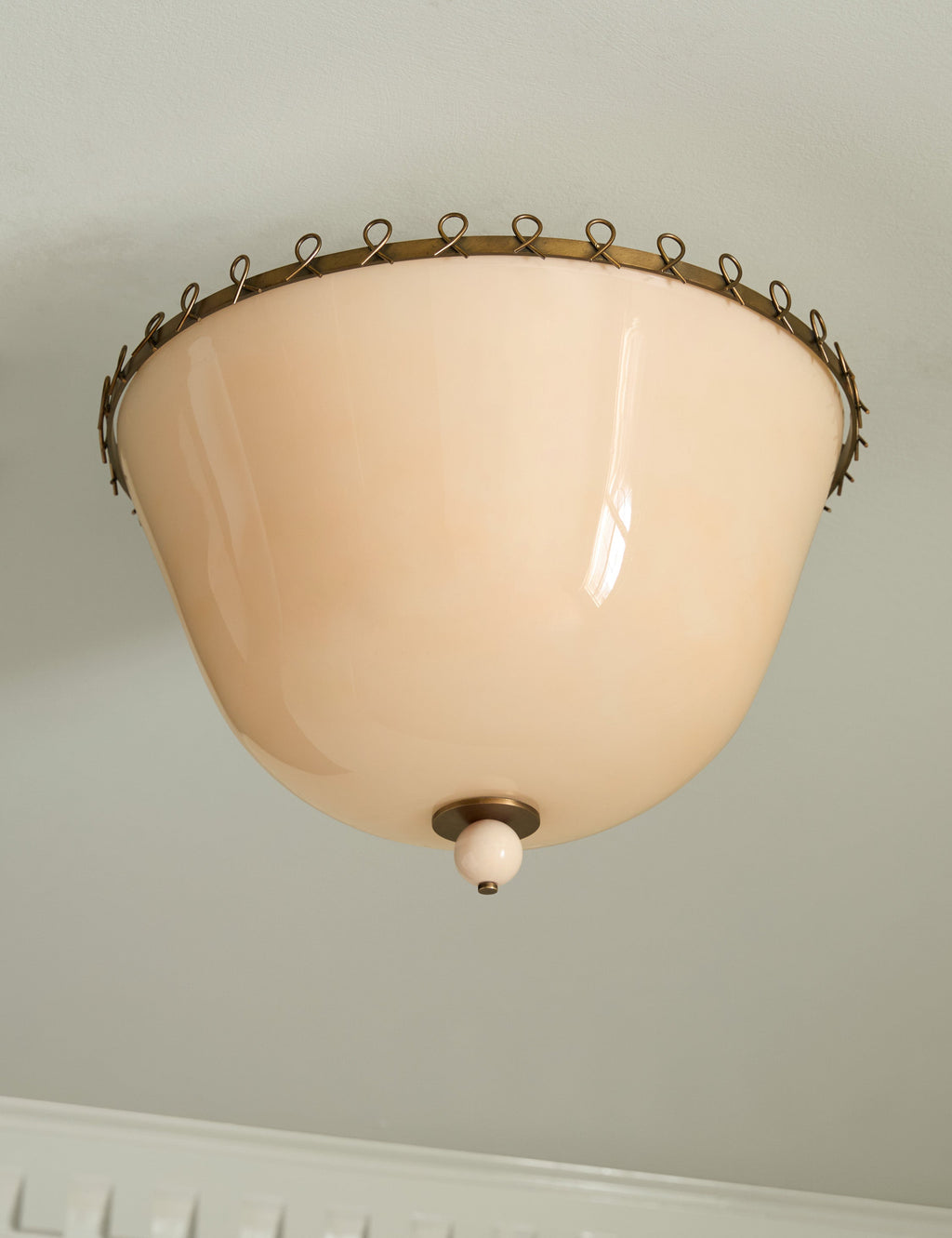 Lulu and Georgia - Camberry Flush Mount Light by Huey Lightshop