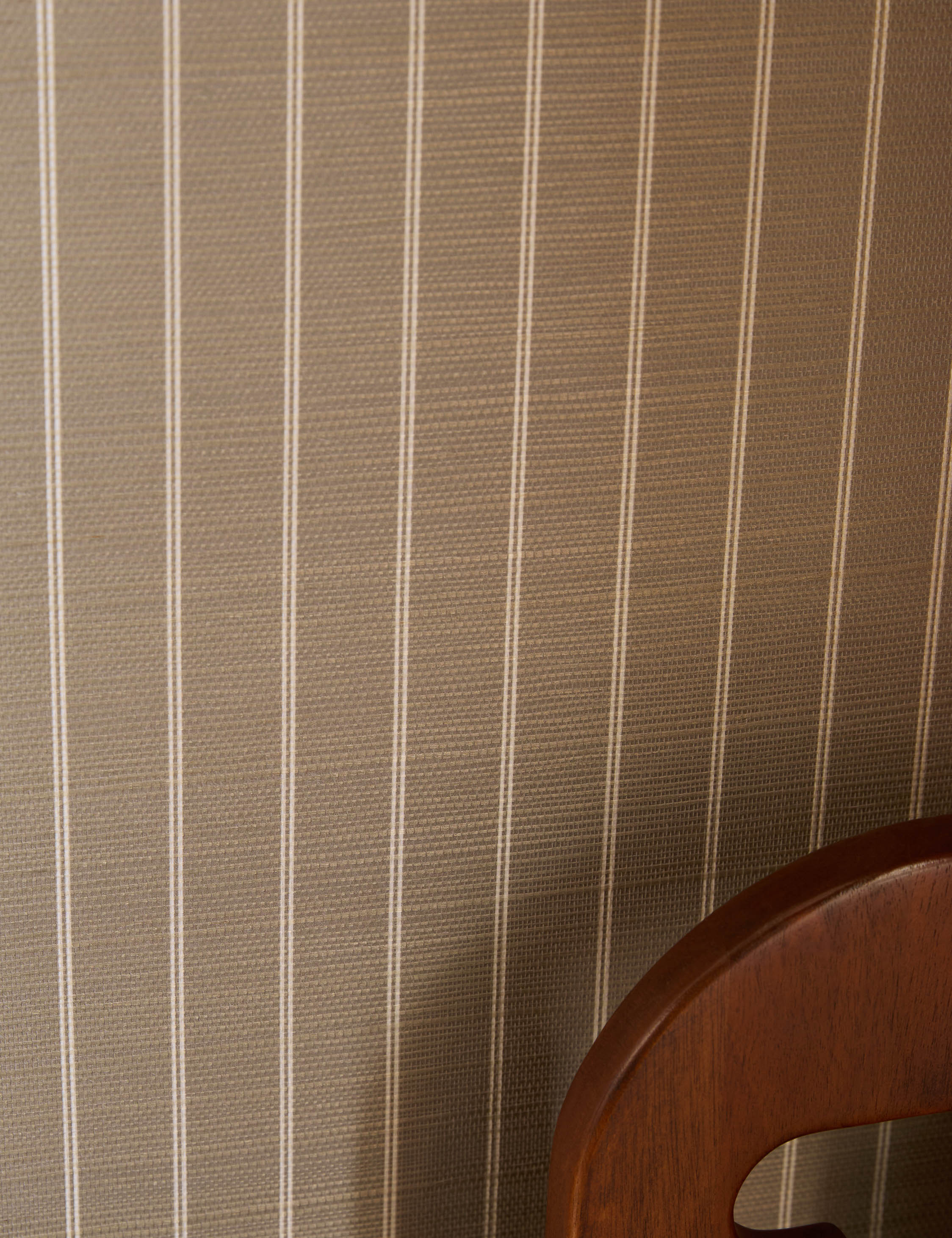 Lulu and Georgia - Carnegie Stripe Grasscloth Wallpaper