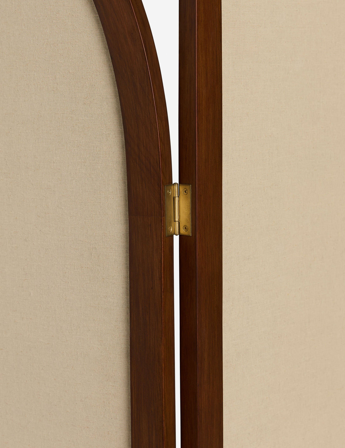 Lulu and Georgia - Open Box: Carrick Room Divider - Walnut