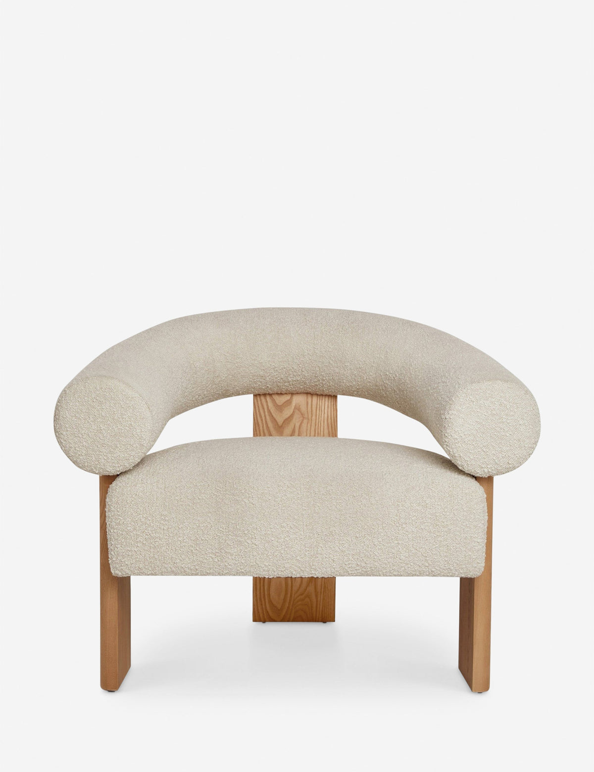 Lulu and Georgia - Open Box: Celeste Accent Chair, Cream