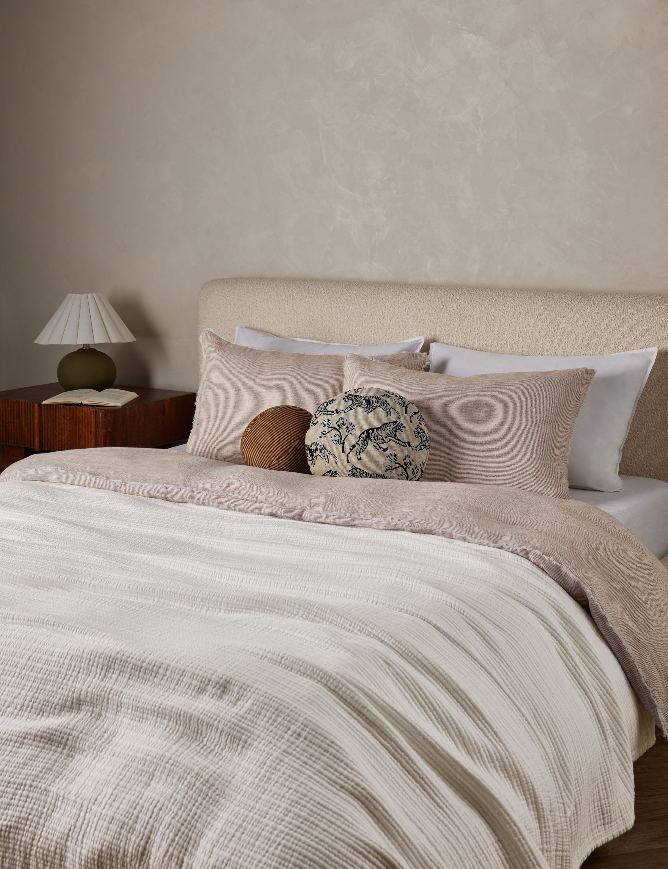 Lulu and Georgia - Chatham Cotton Matelasse Coverlet by Pom Pom at Home