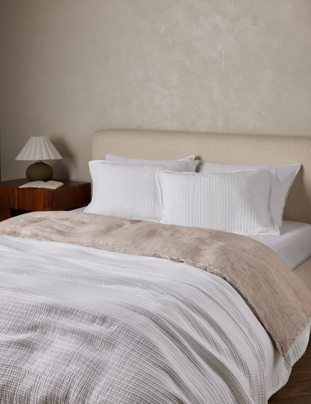 Lulu and Georgia - Chatham Cotton Matelasse Coverlet by Pom Pom at Home