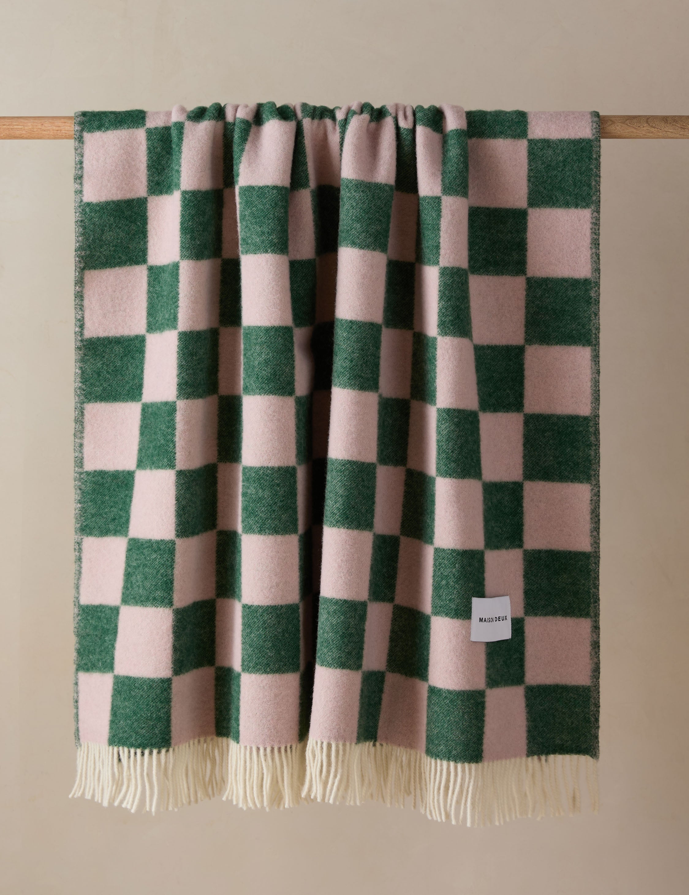 Lulu and Georgia - Checkerboard Throw by Maison Deux