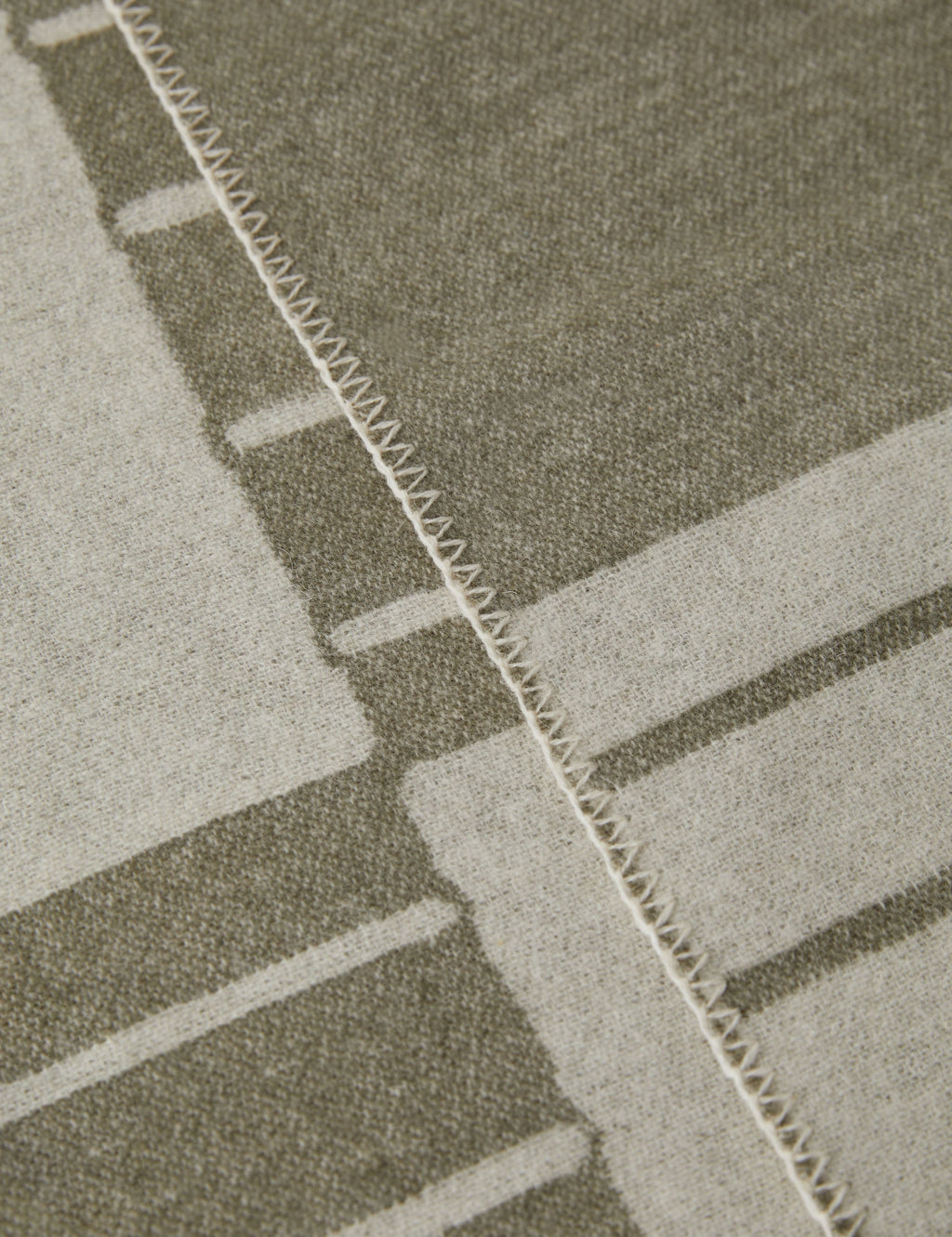 Lulu and Georgia - Checkered Reversible Wool Throw by Sarah Sherman Samuel