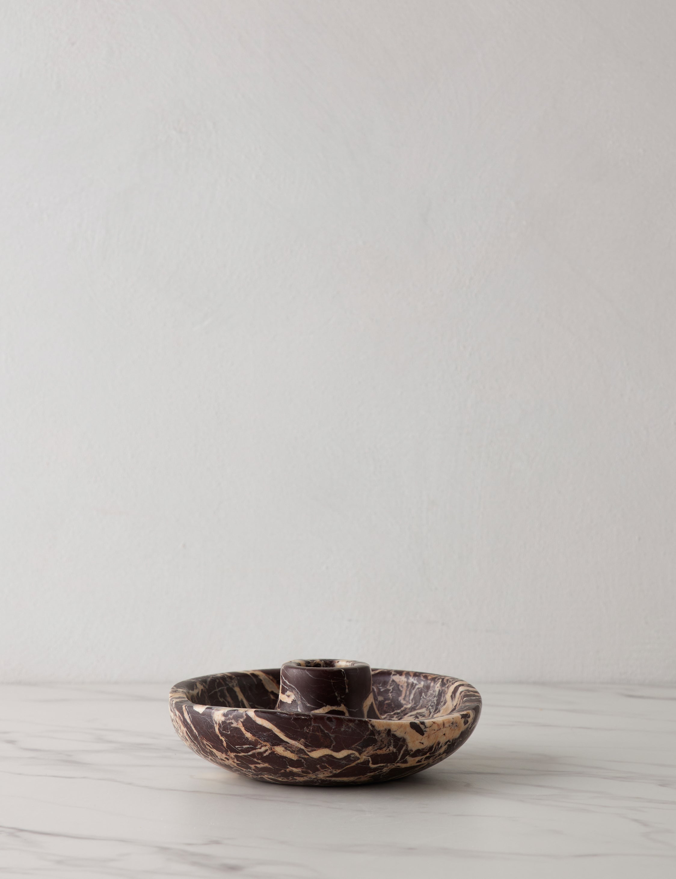 Lulu and Georgia - Marble Candle Holder by Chloé Crane - Leroux x Anastasio Home