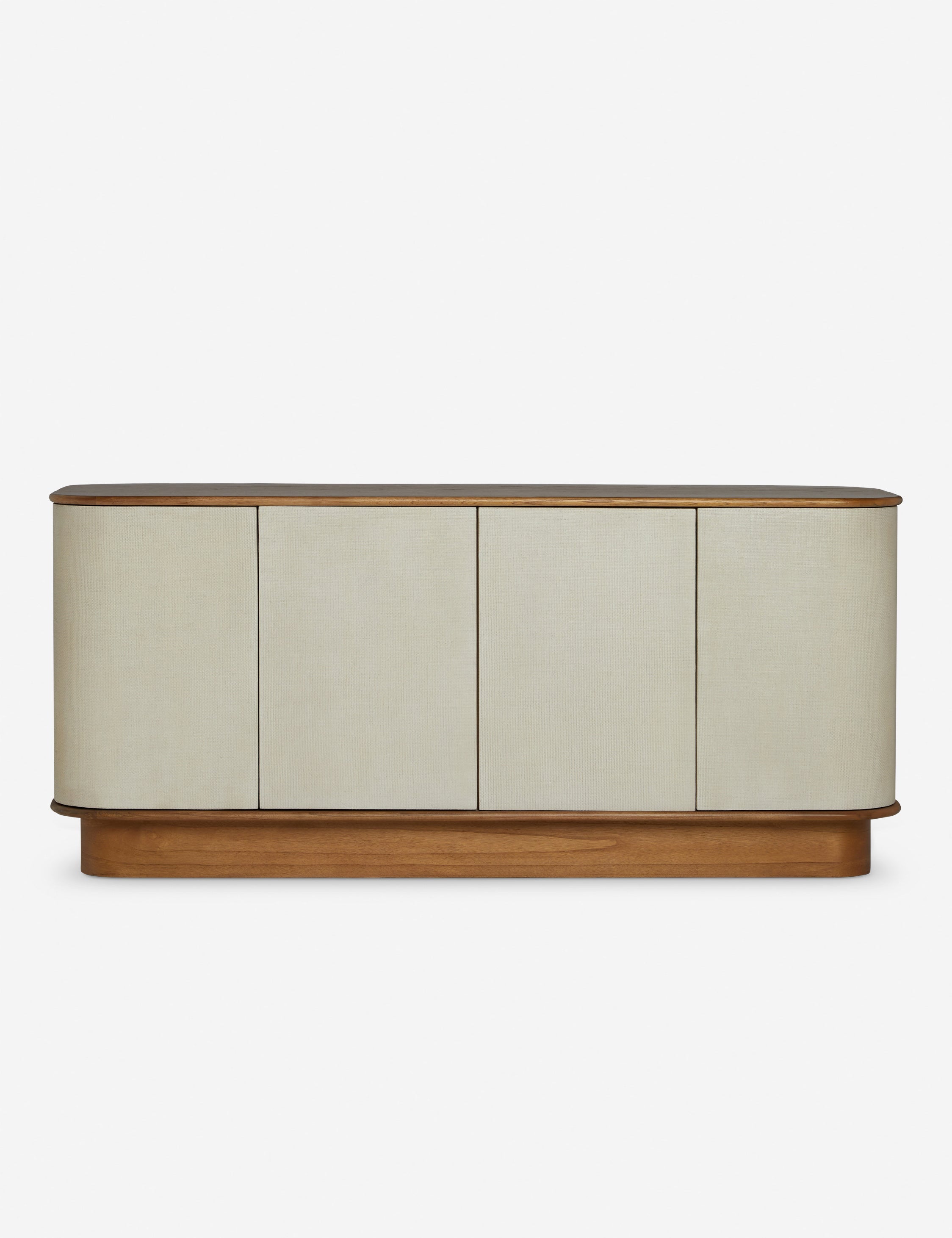 Lulu and Georgia - Open Box: Clinton Sideboard, Ivory Raffia