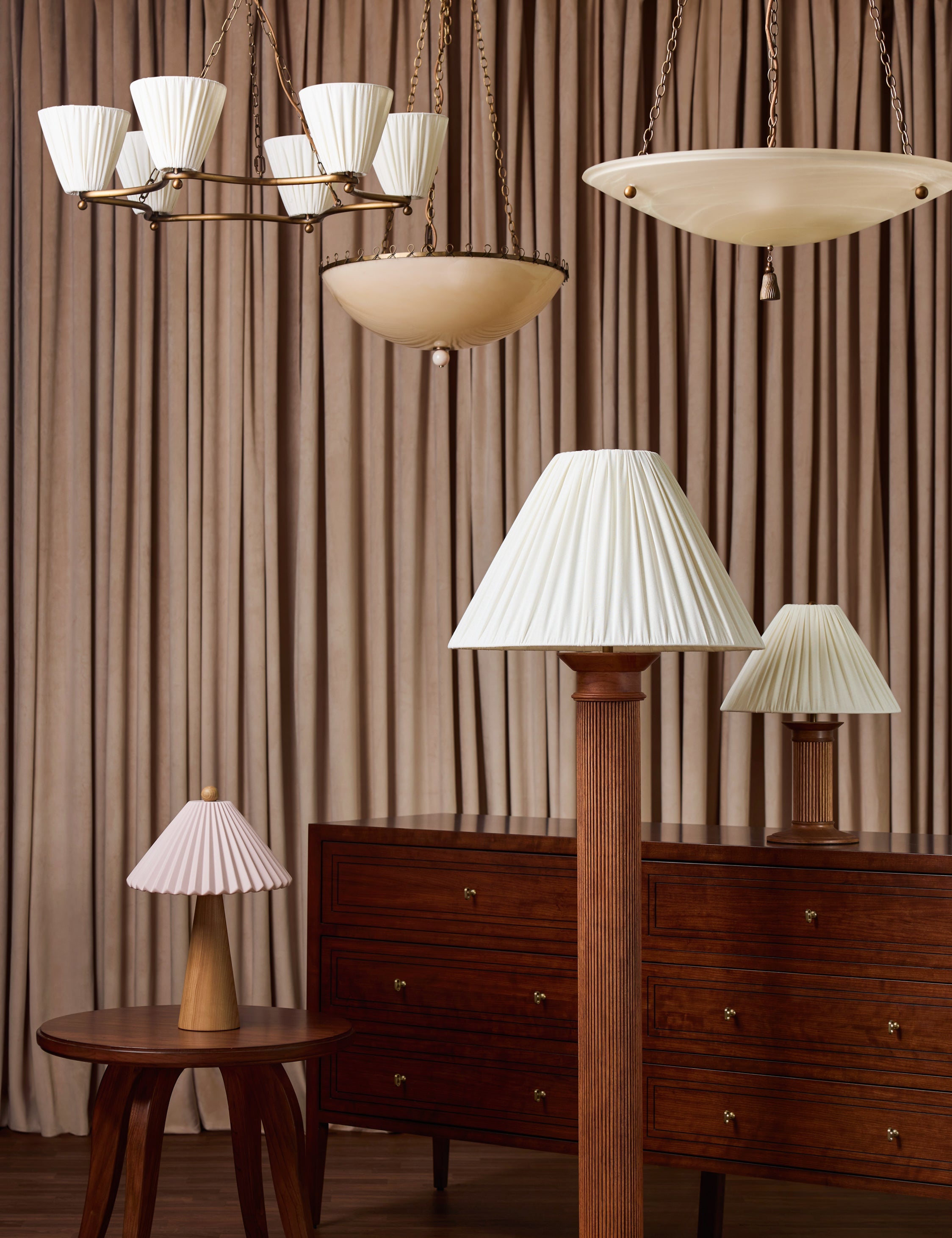 Lulu and Georgia - Nickelby Pendant Light by Huey Lightshop