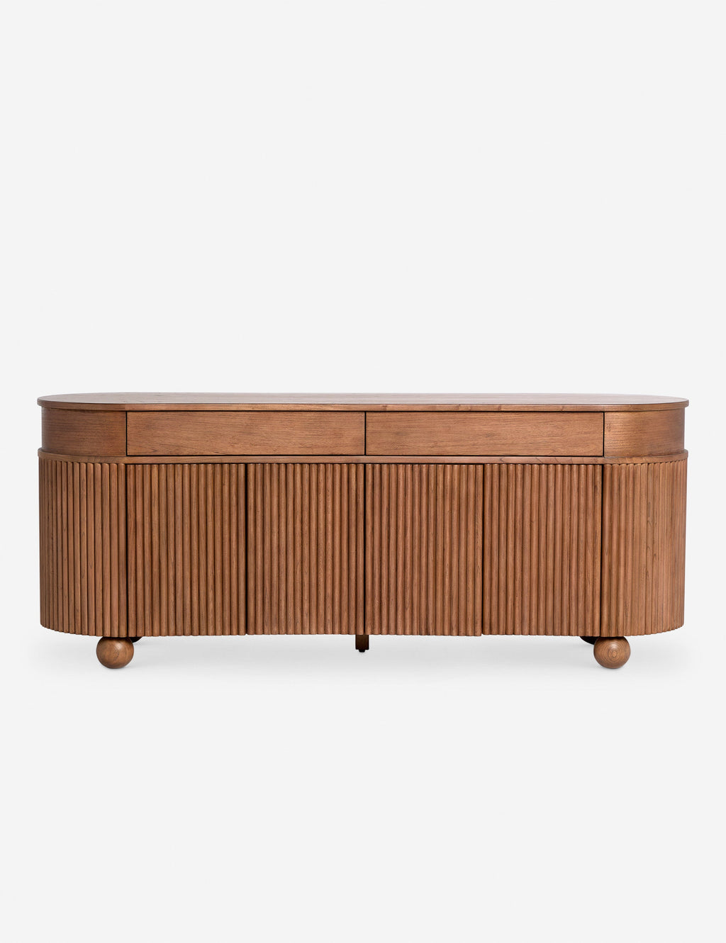 Lulu and Georgia - Open Box: Conte Sideboard, Cool Brown