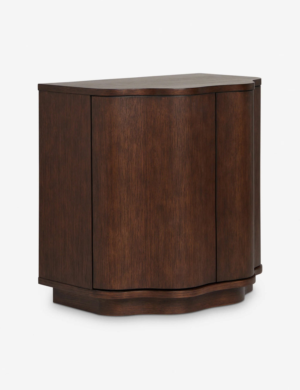 Lulu and Georgia - Open Box: Cora Nightstand, Walnut by Lolly Lolly Ceramics
