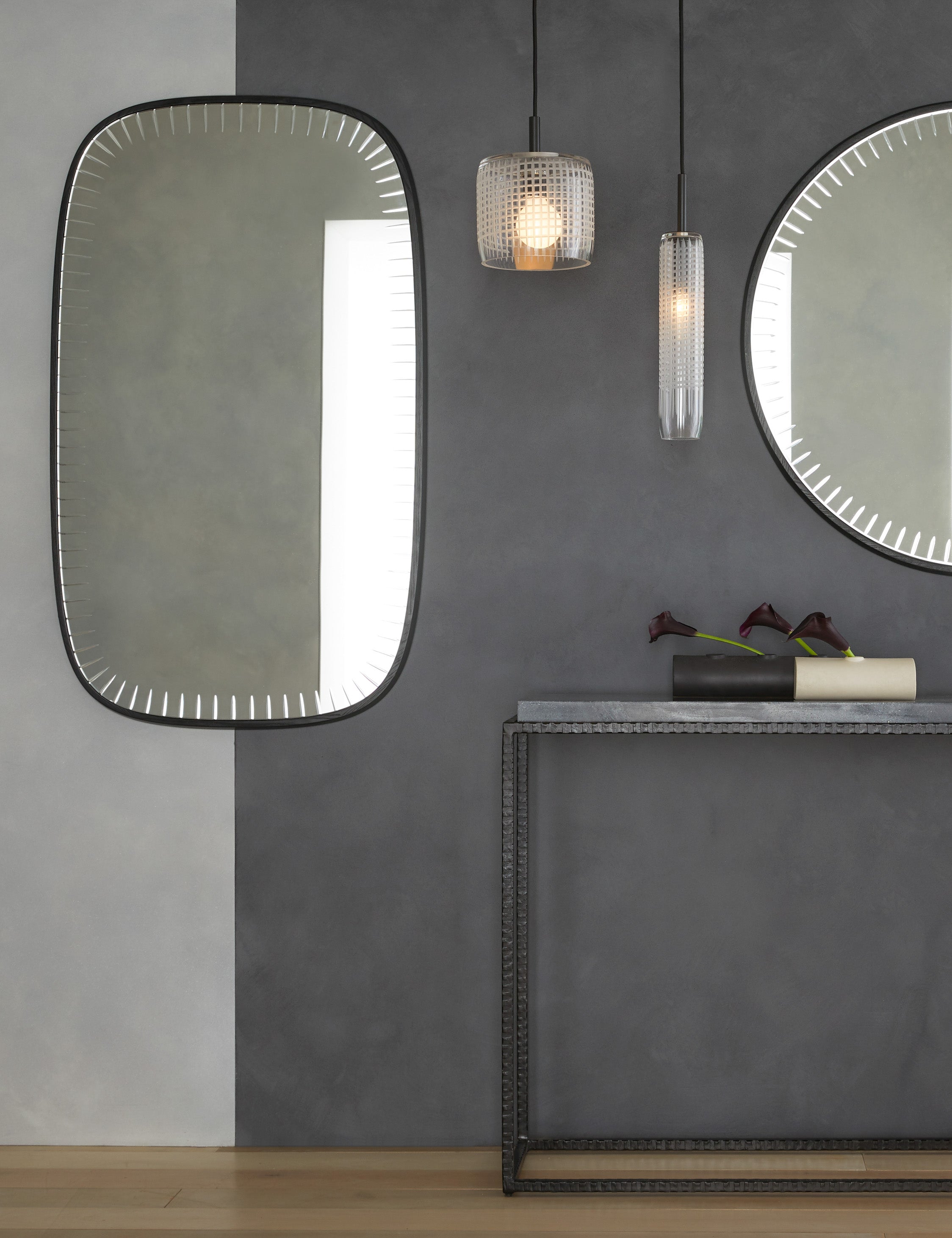 Lulu and Georgia - Cut Oblong Mirror by Arteriors