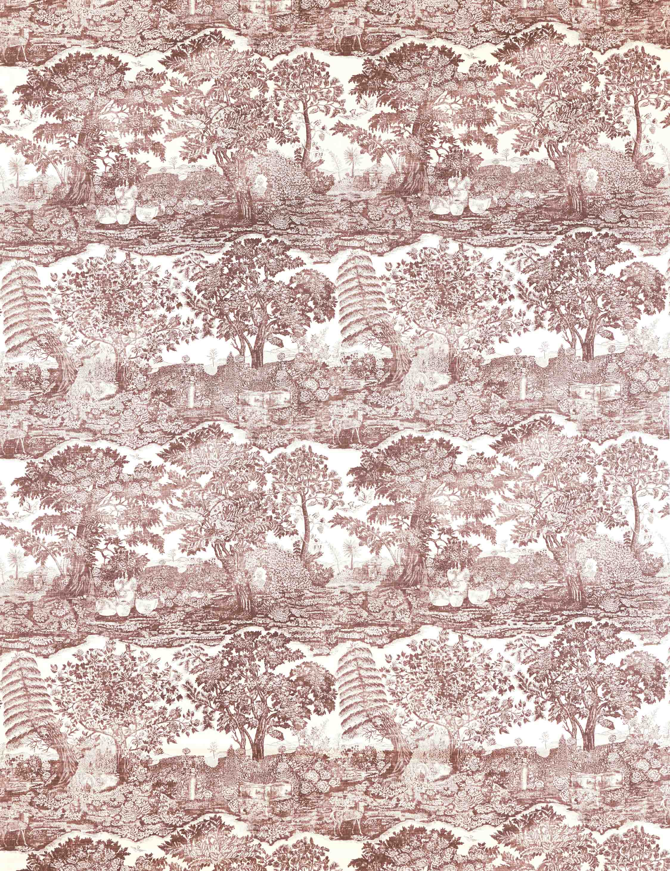 Lulu and Georgia - Highgrove Toile Linen - Blend Fabric by Sanderson
