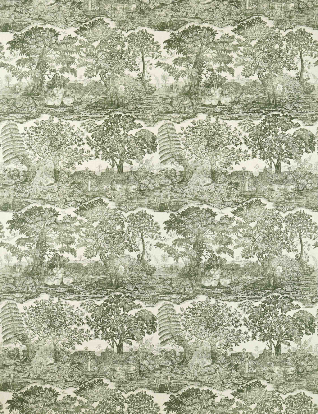 Lulu and Georgia - Highgrove Toile Linen - Blend Fabric by Sanderson