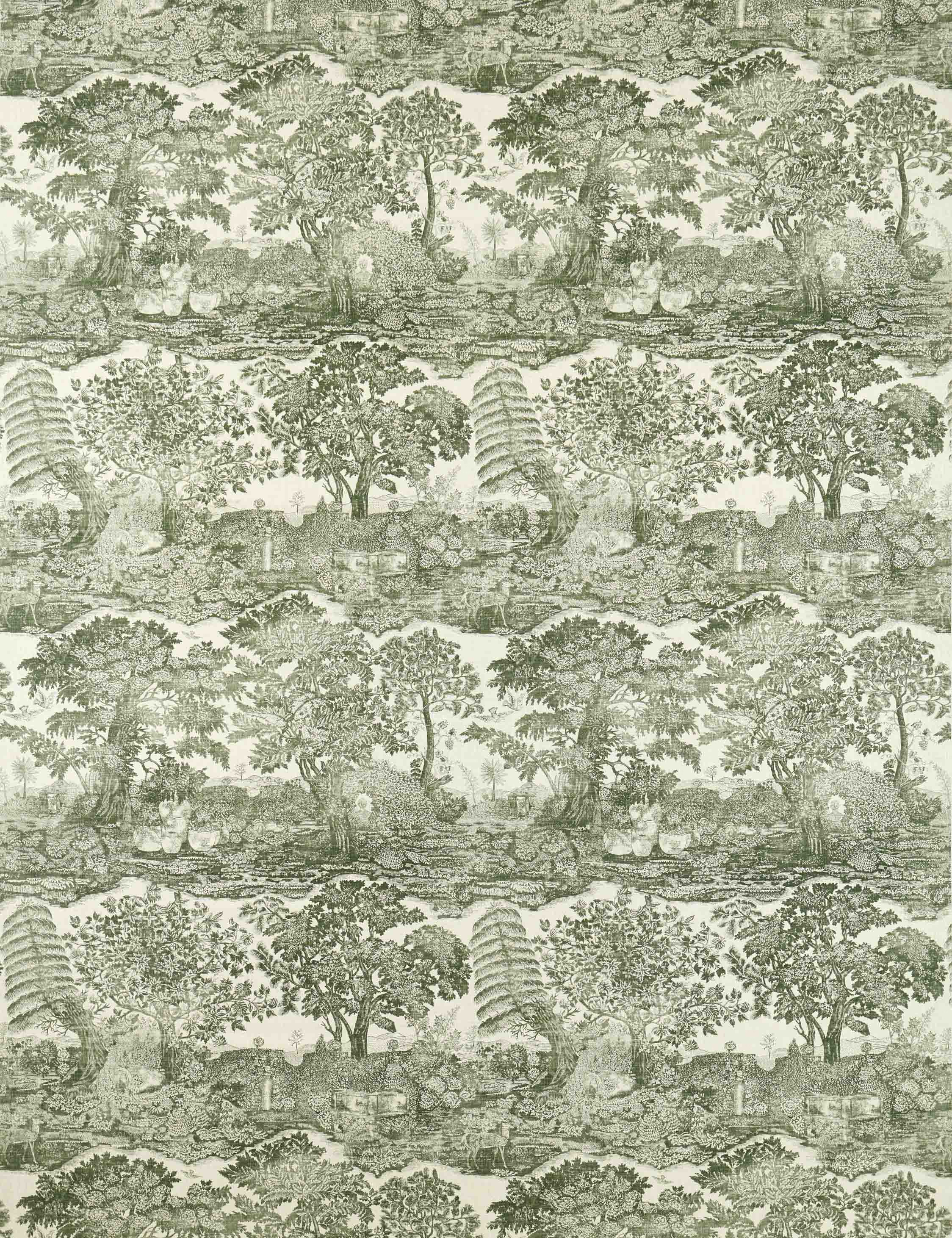 Lulu and Georgia - Highgrove Toile Linen - Blend Fabric by Sanderson