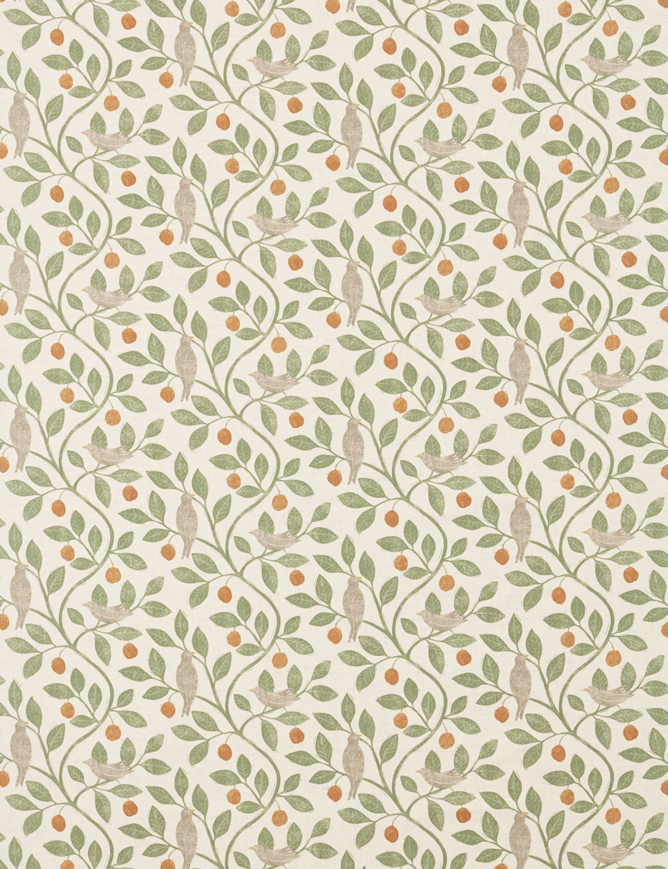 Lulu and Georgia - Damson Tree Cotton Fabric by Sanderson