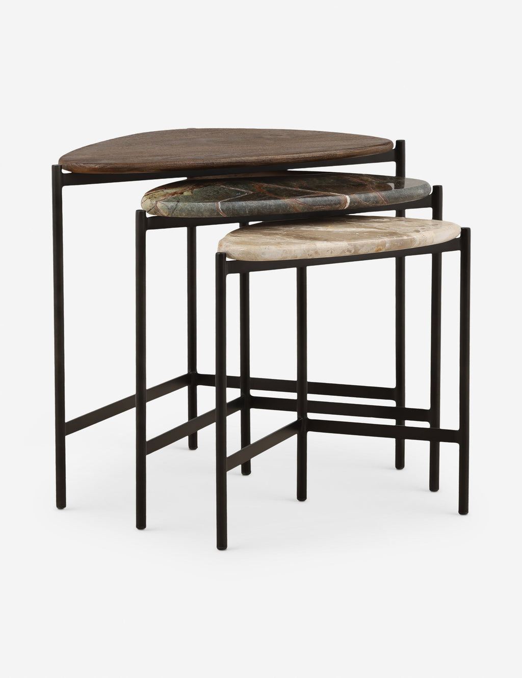 Lulu and Georgia - Demila Nesting Side Tables (Set of 3)