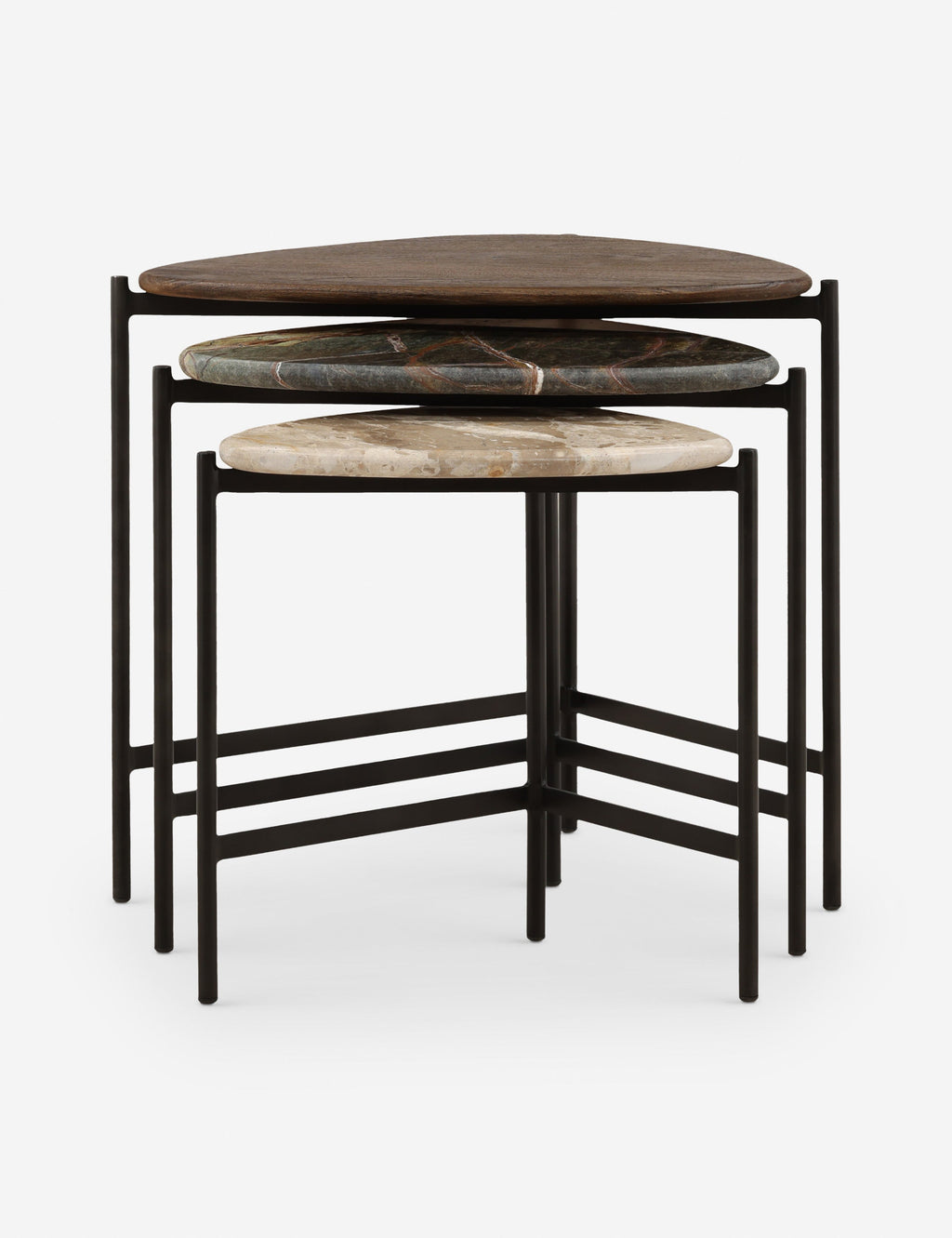 Lulu and Georgia - Demila Nesting Side Tables (Set of 3)