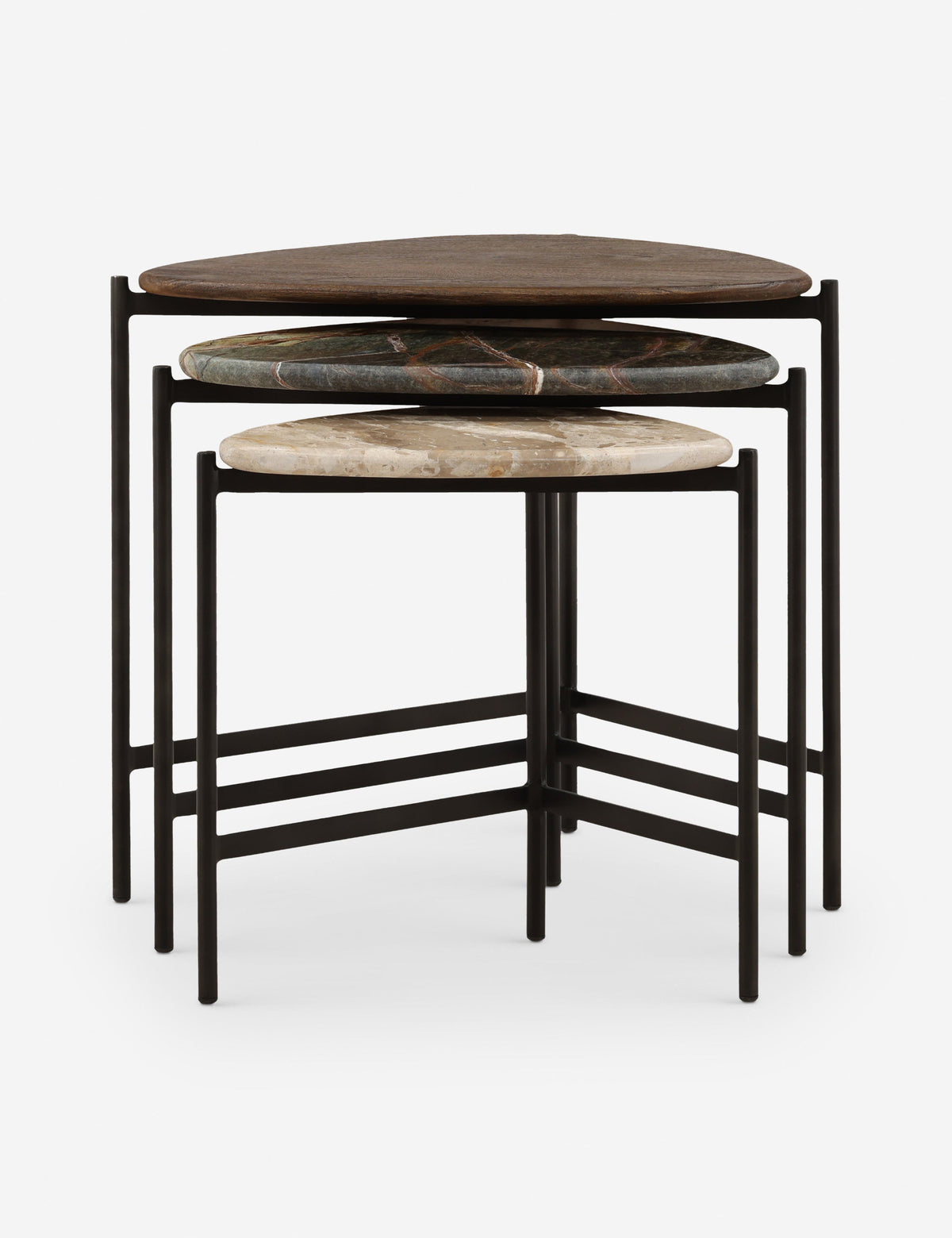Lulu and Georgia - Demila Nesting Side Tables (Set of 3)