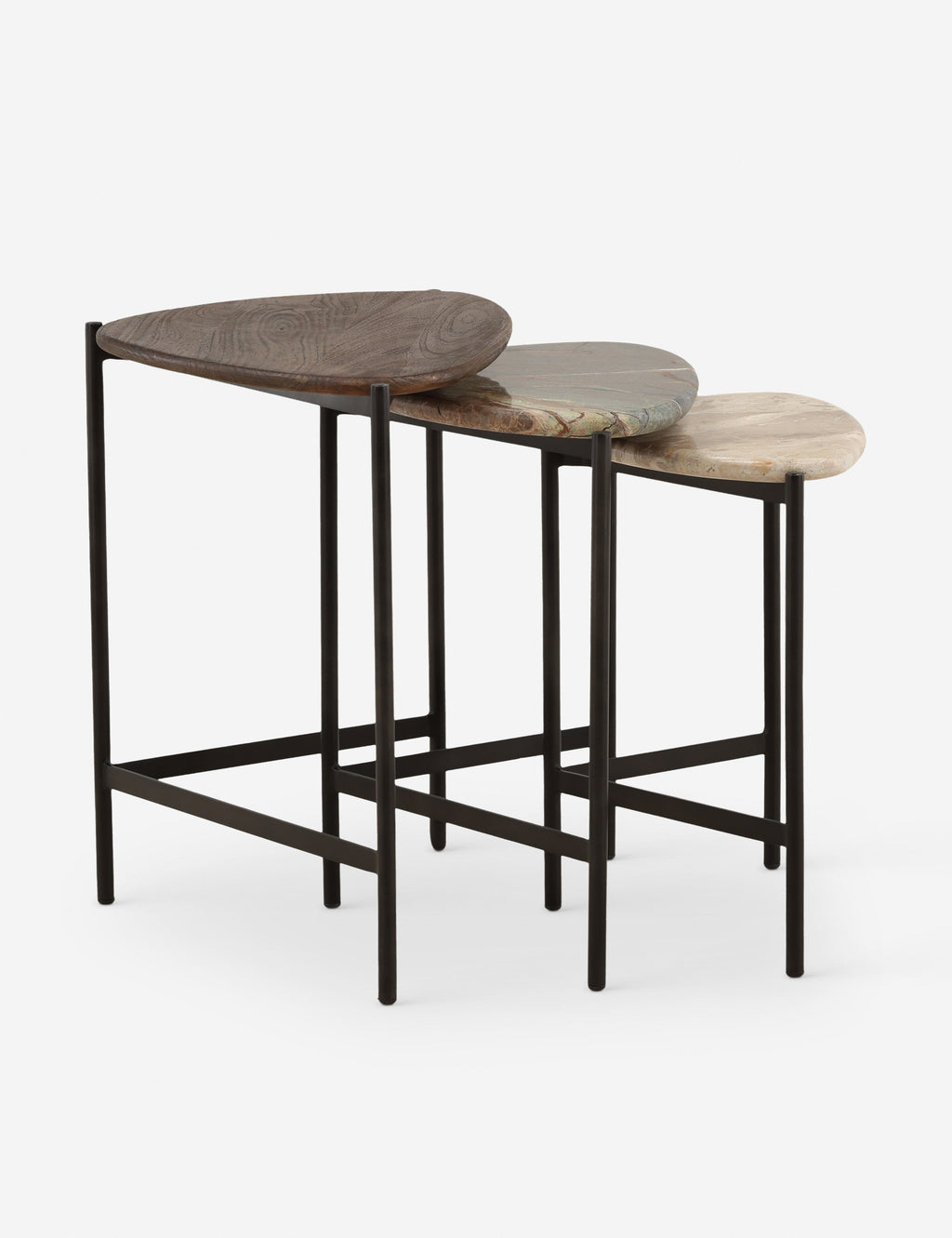 Lulu and Georgia - Demila Nesting Side Tables (Set of 3)