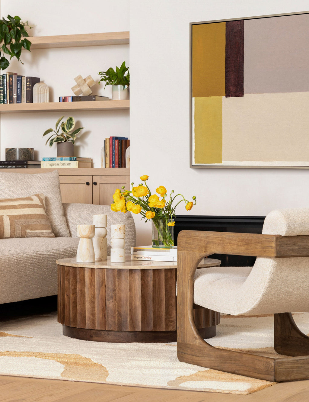 Lulu and Georgia - Filmore Round Coffee Table