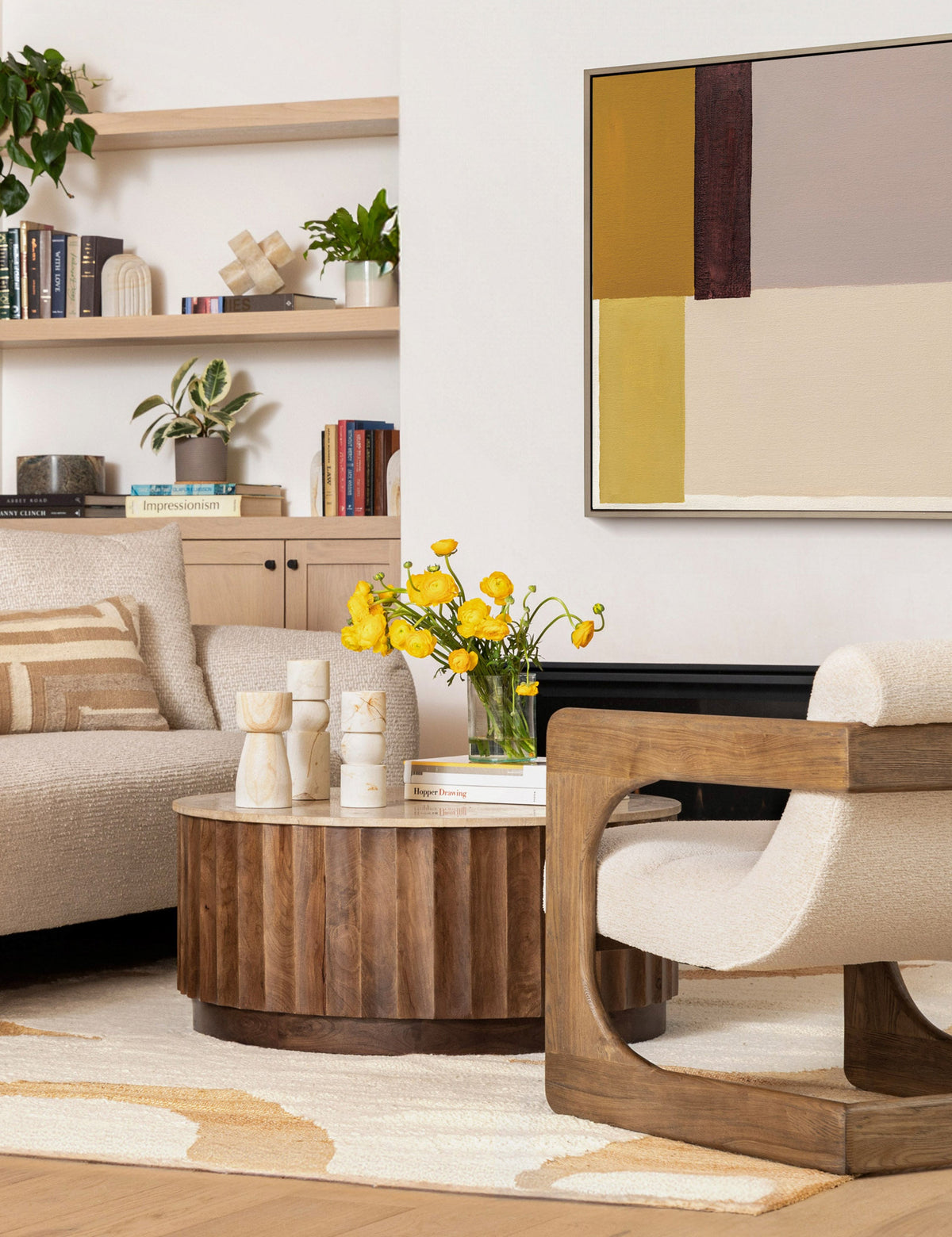 Lulu and Georgia - Filmore Round Coffee Table