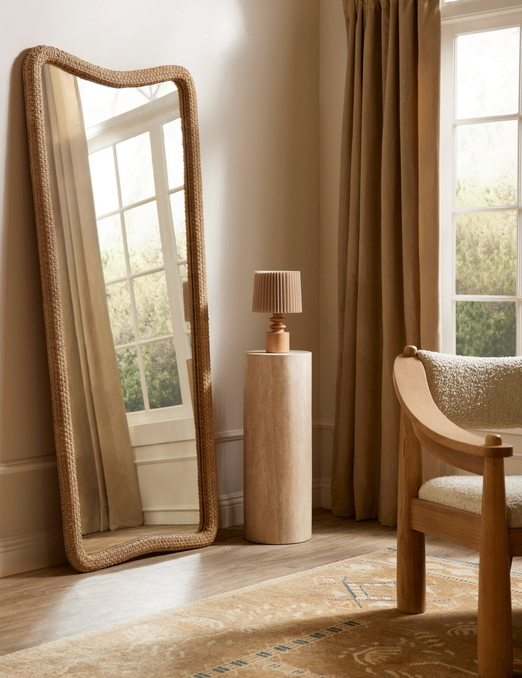 Lulu and Georgia - Anora Floor Mirror