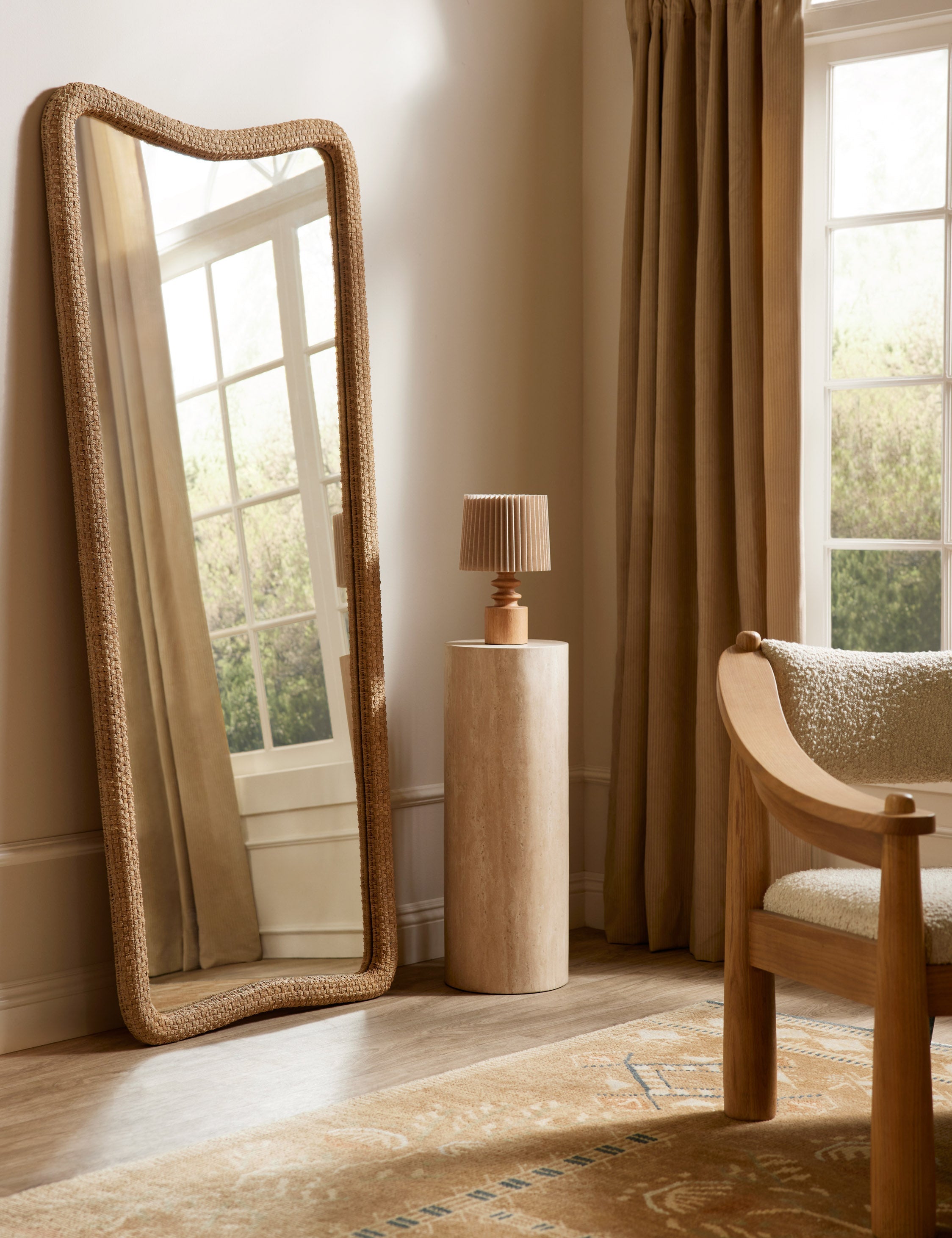 Lulu and Georgia - Anora Floor Mirror