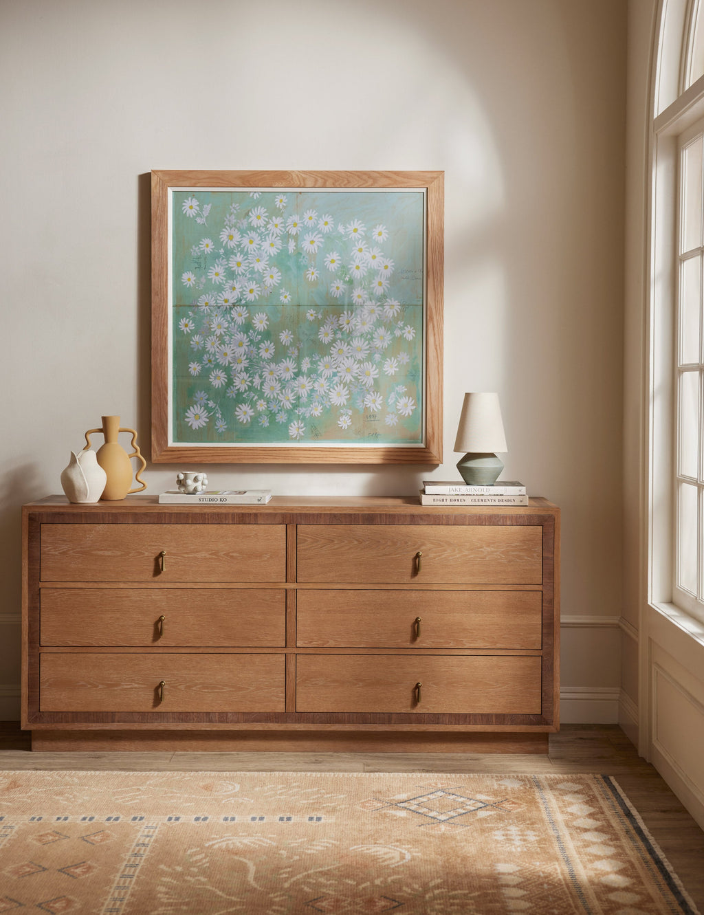 Lulu and Georgia - Daisies Print by Paule Marrot